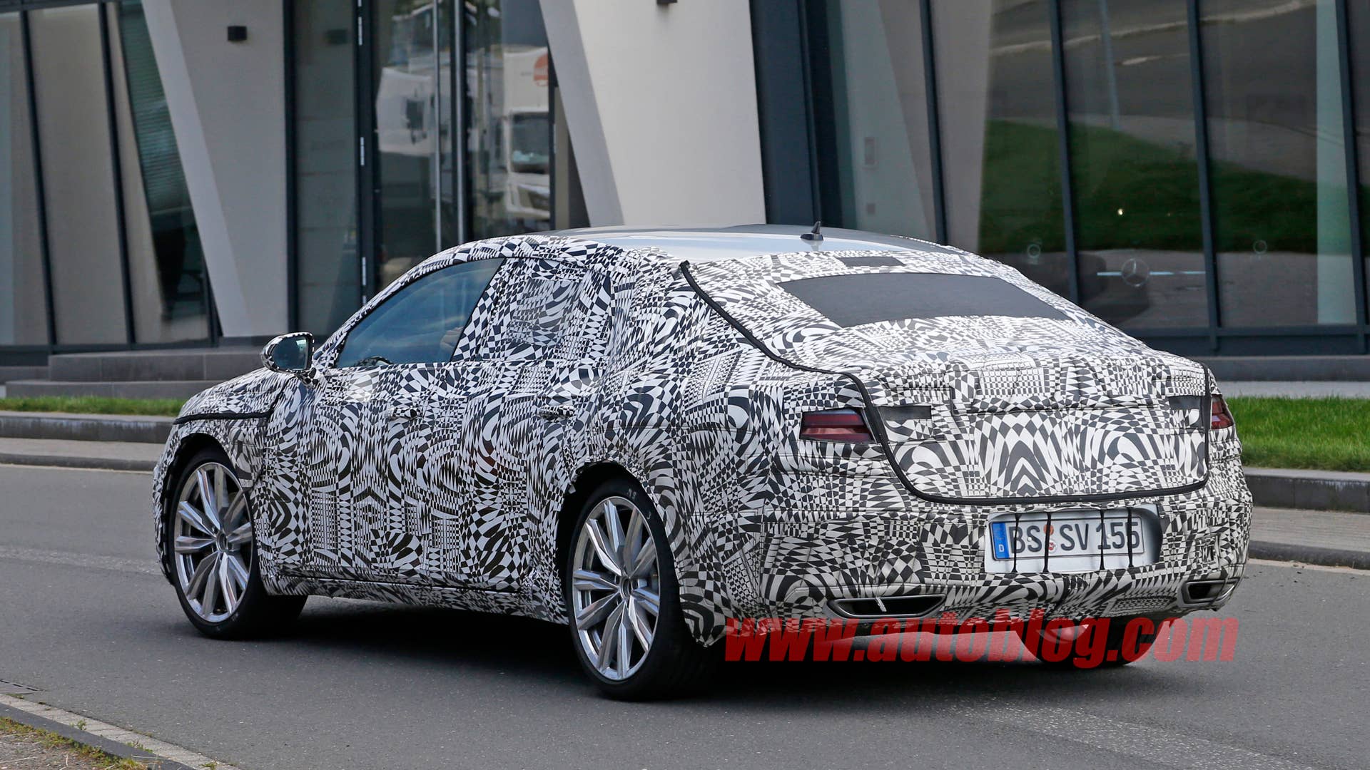 2018 Volkswagen CC Spy Shot Rear Exterior
