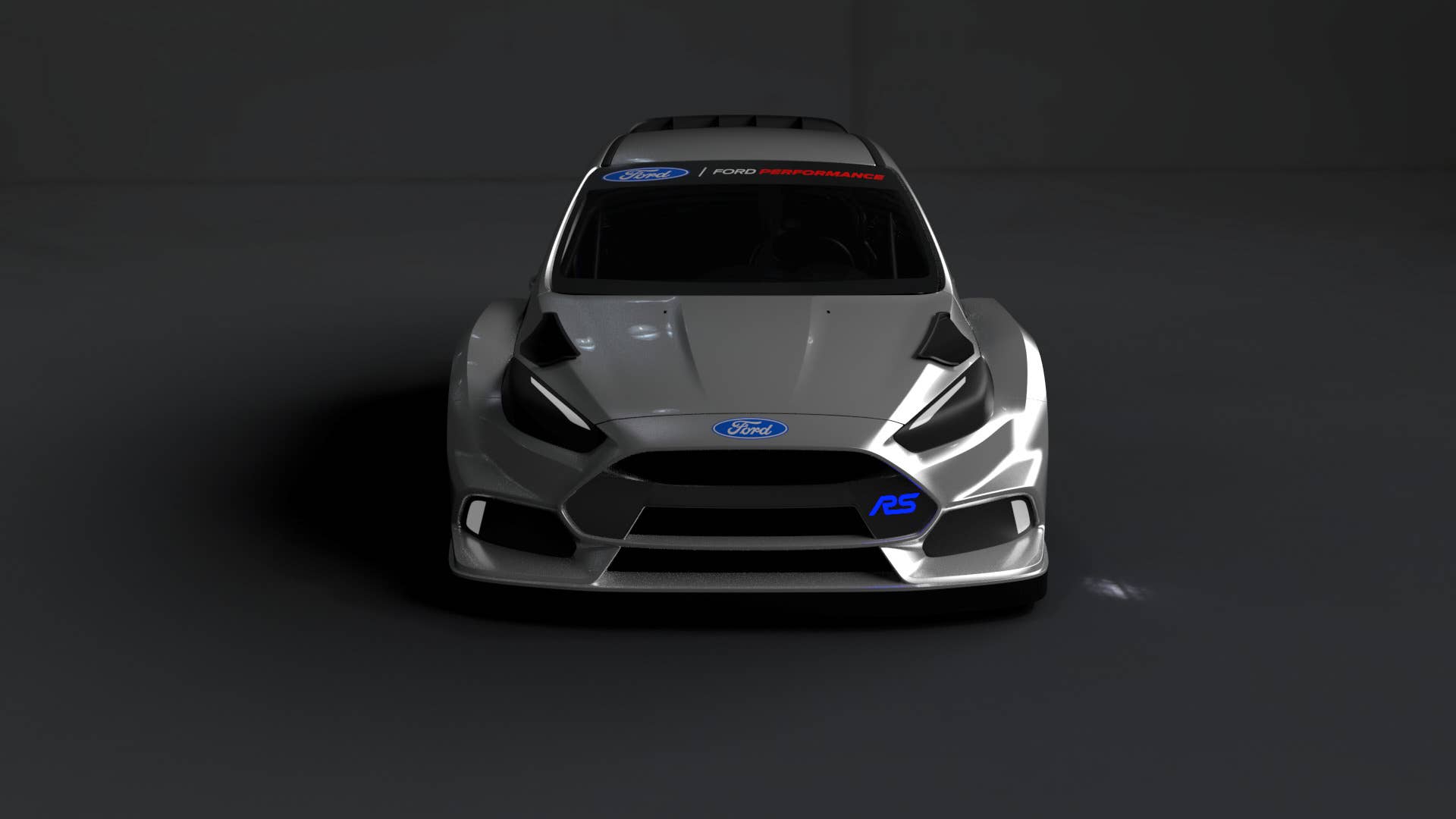 ford focus rs rallycross front