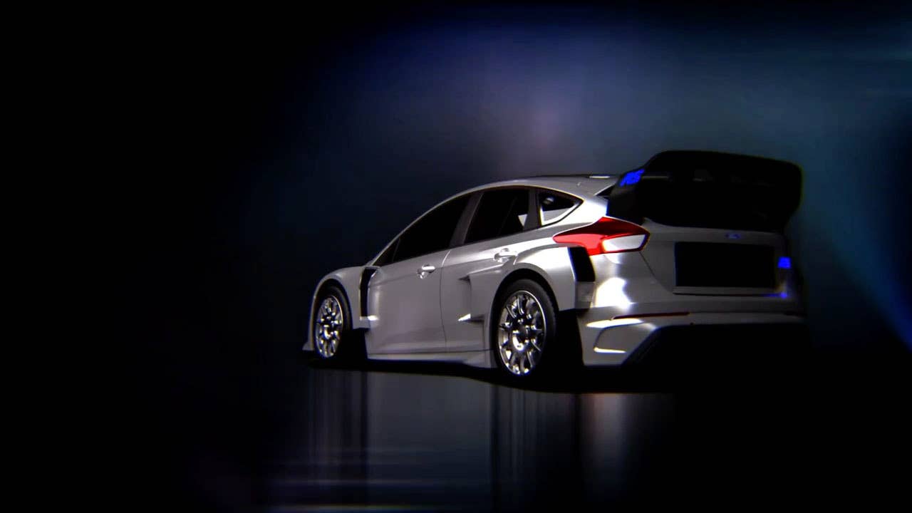 ford focus rs rx rear three quarters