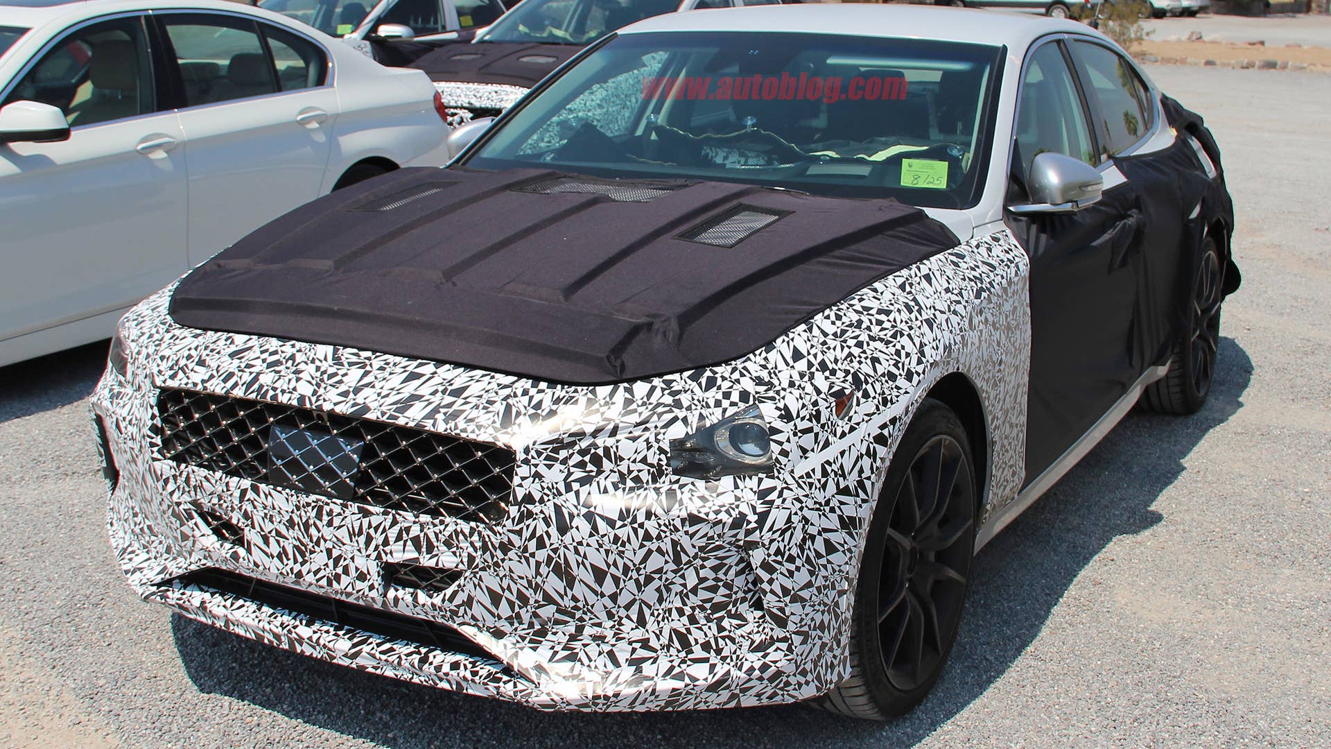 2018 Genesis G70 front hood