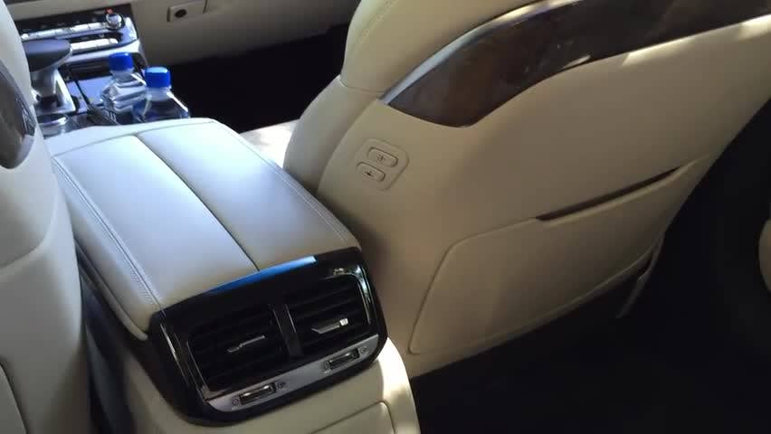 2017 Genesis G90 Rear Seats | Autoblog Short Cuts