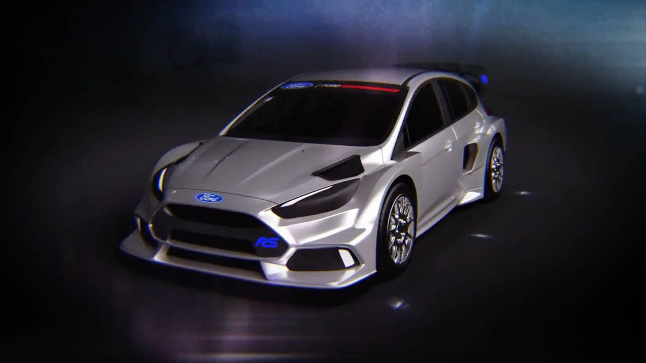 ford focus rs rx three quarters