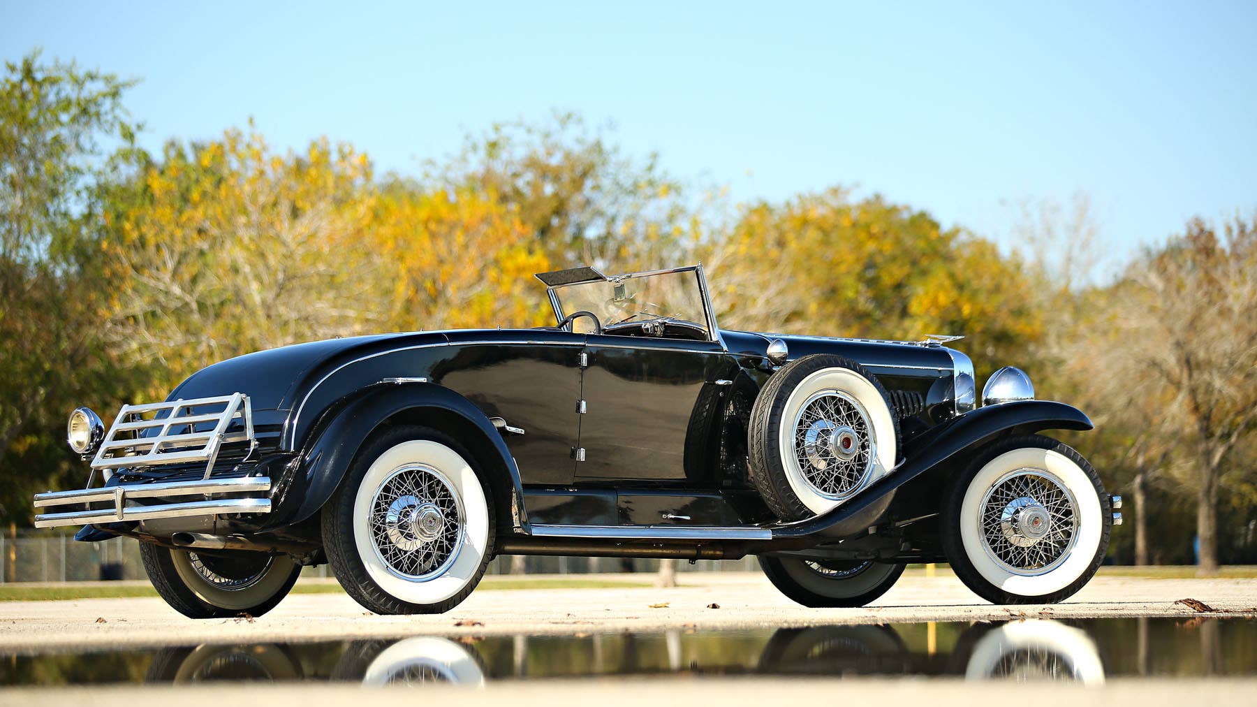 1931 duesenberg rear three quarters