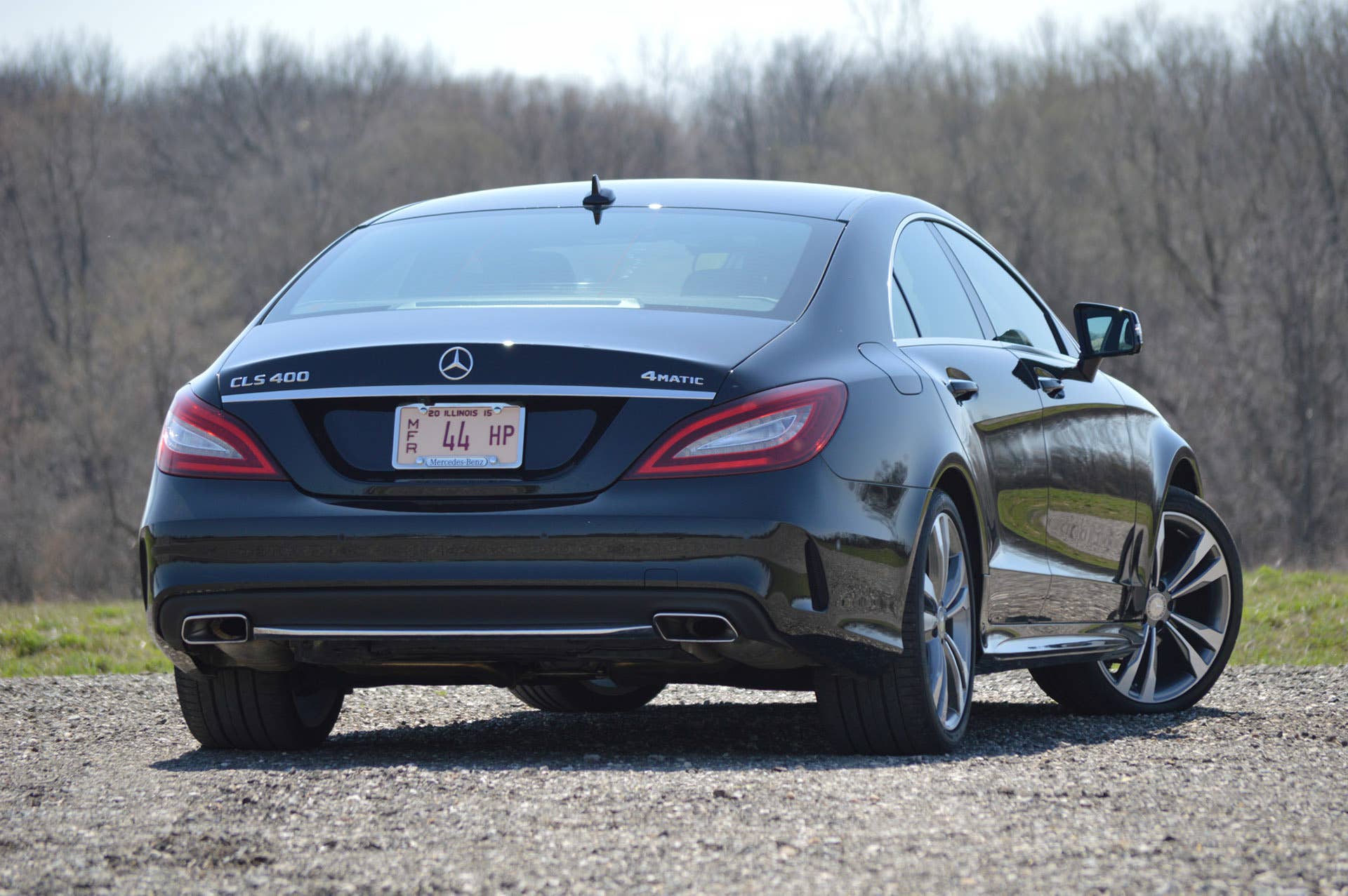 2015 mercedes-benz cls400 rear black