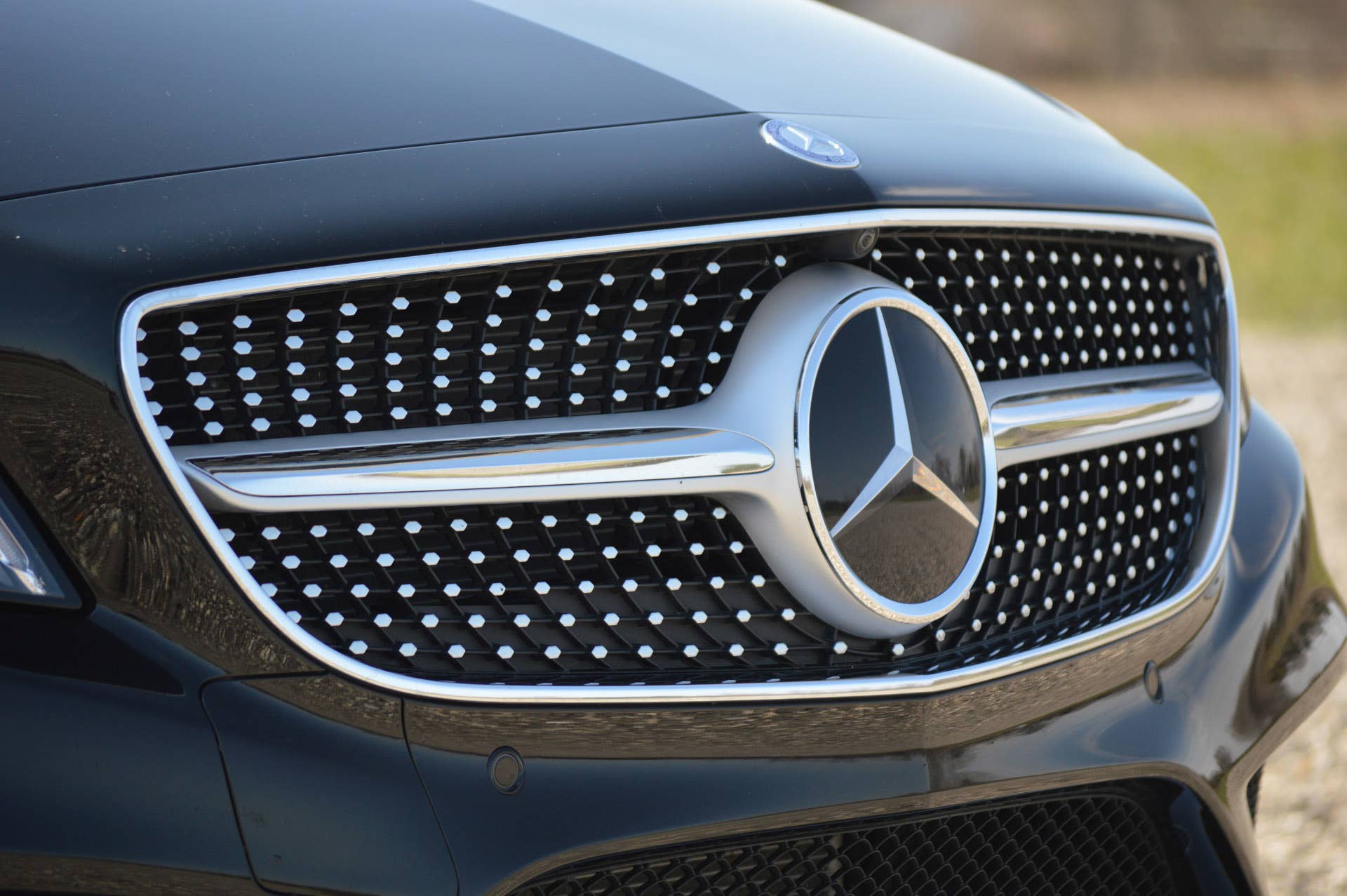 2015 mercedes-benz cls400 grille black