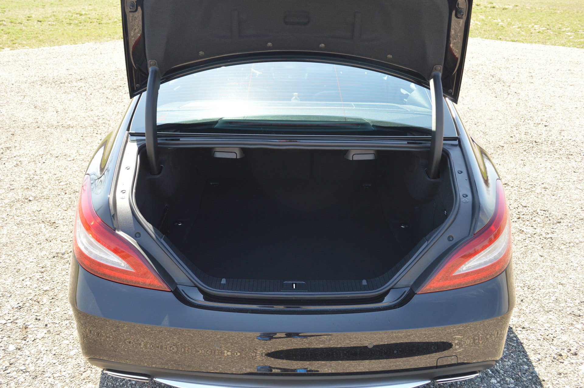 2015 mercedes-benz cls400 trunk open