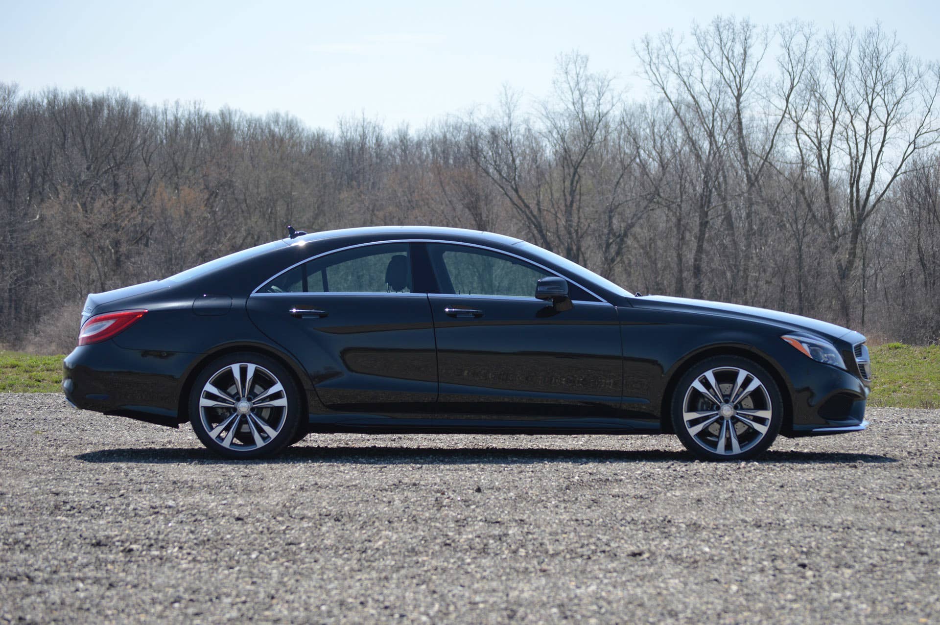 2015 mercedes-benz cls400 side view black