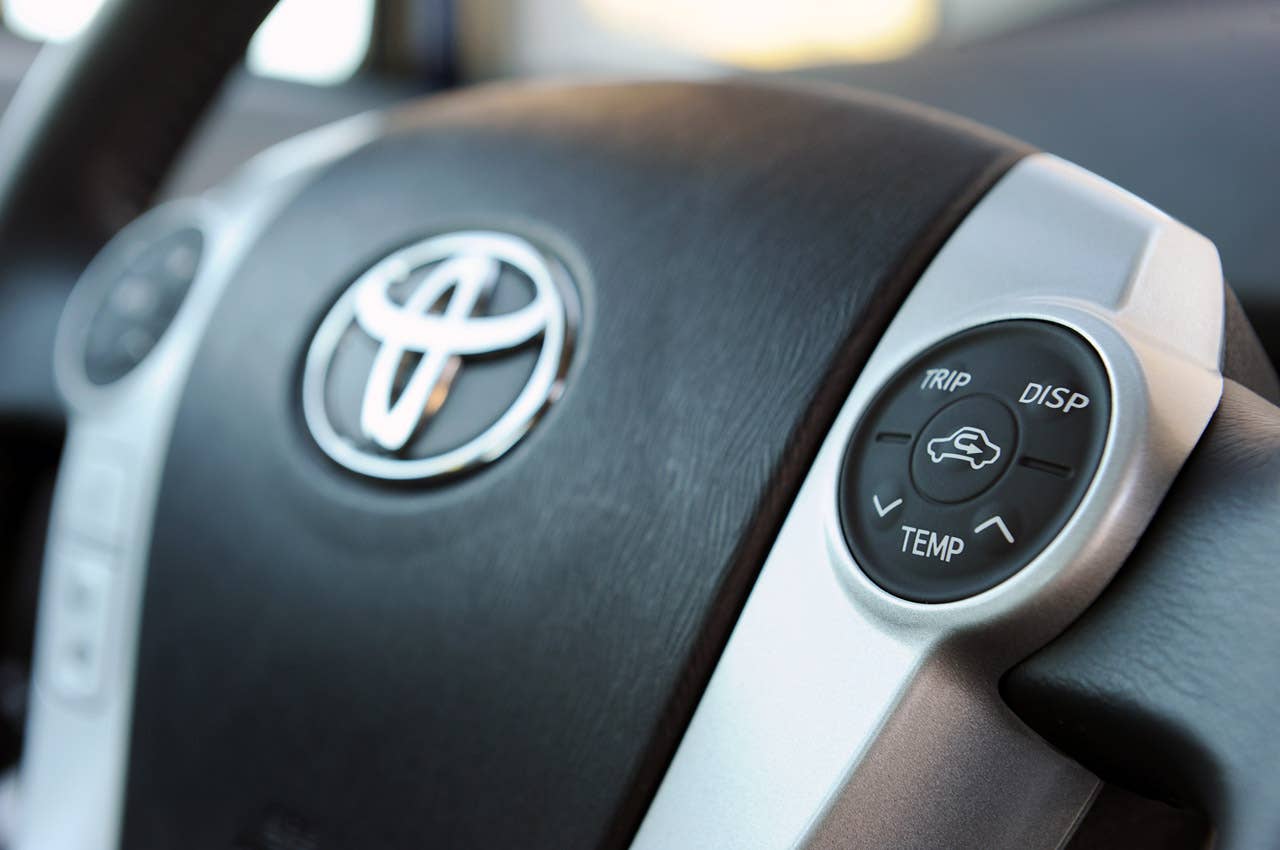 2011 Toyota Prius steering wheel