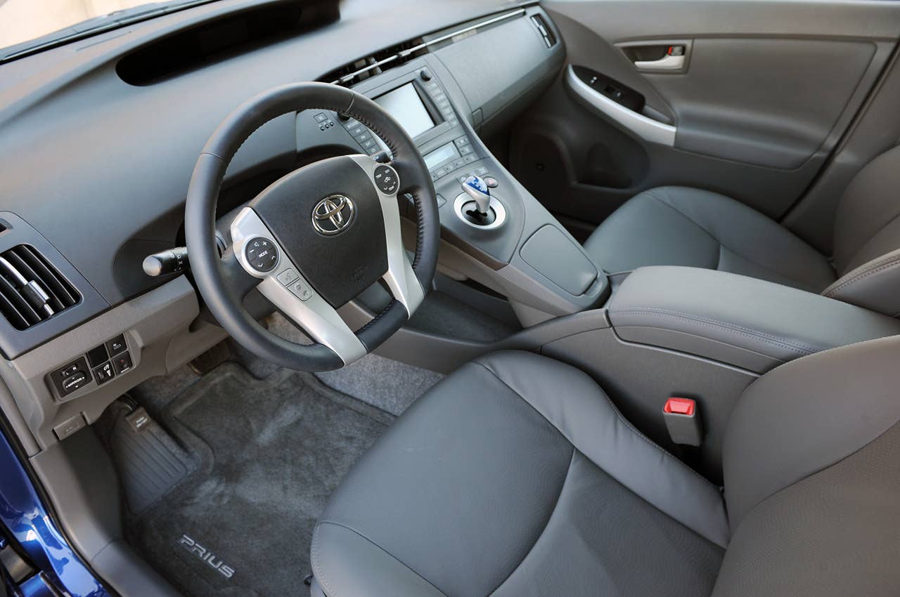2011 Toyota Prius interior
