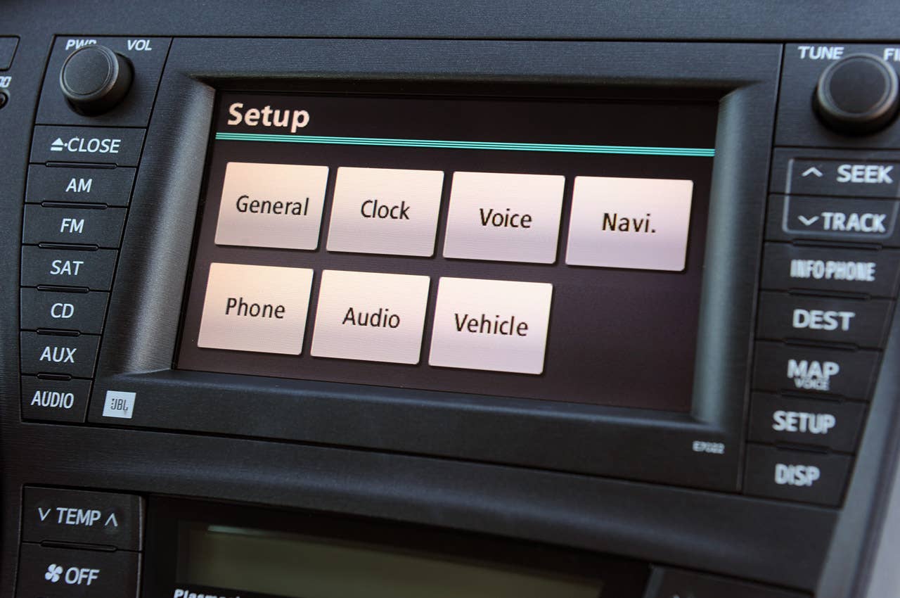 2011 Toyota Prius setup