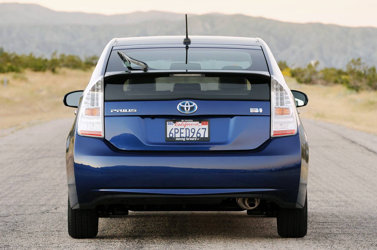 2011 Toyota Prius rear view