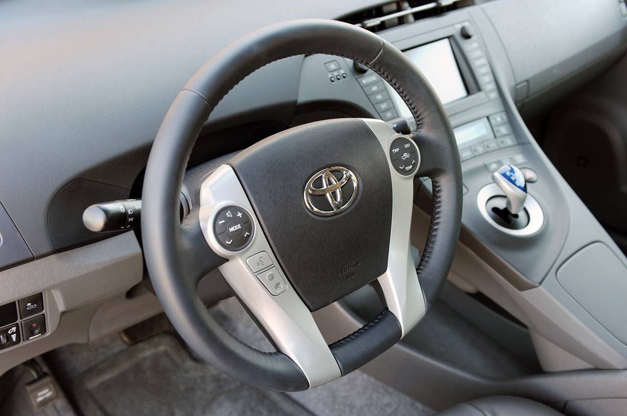 2011 Toyota Prius steering wheel