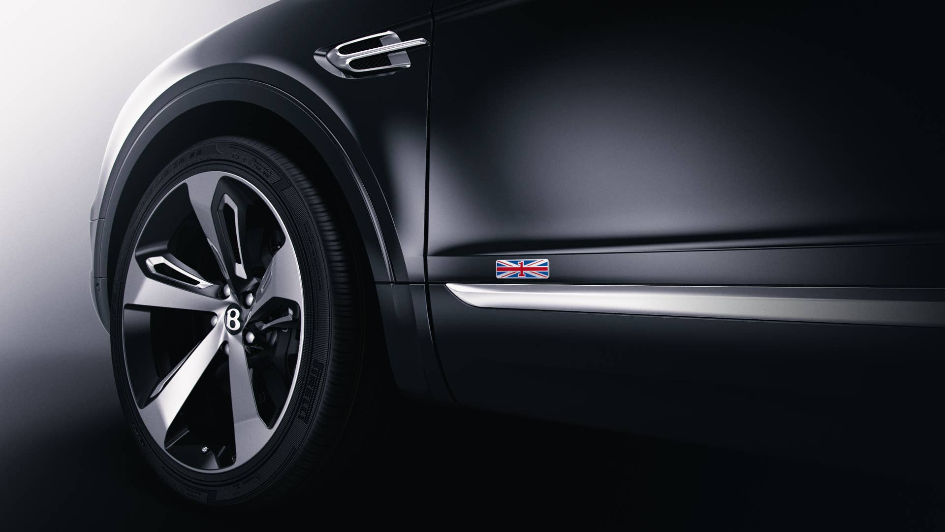 Bentley Bentayga First Edition studio fender