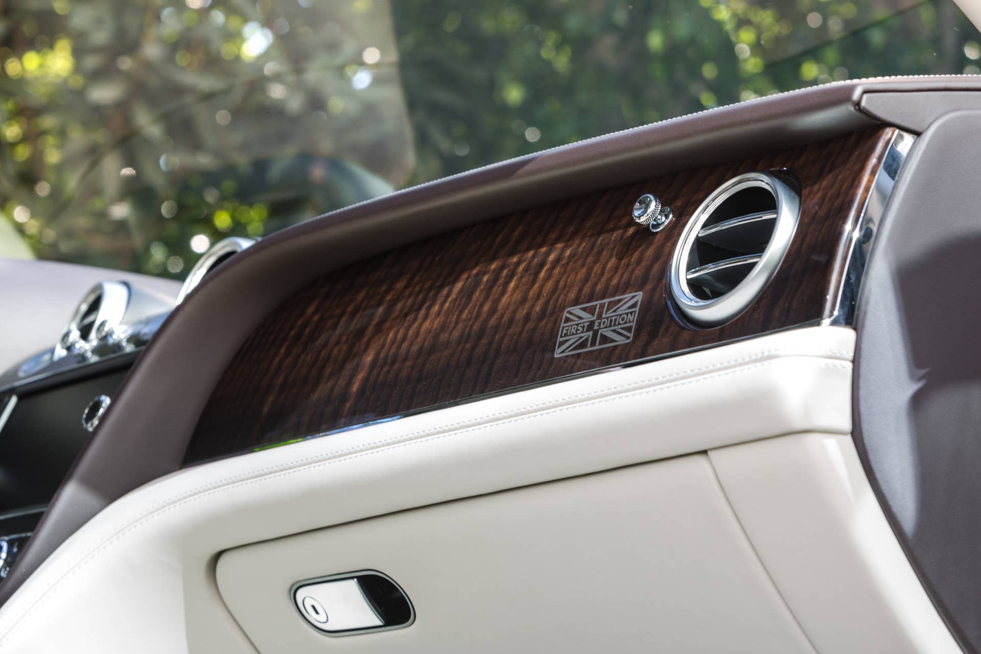 Bentley Bentayga First Edition dashboard