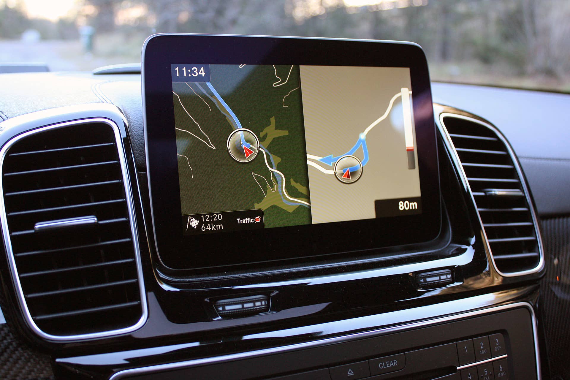 2017 Mercedes-Benz GLS-Class navigation system