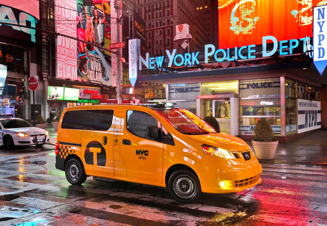 2014 Nissan NV200 Taxi - Times Square