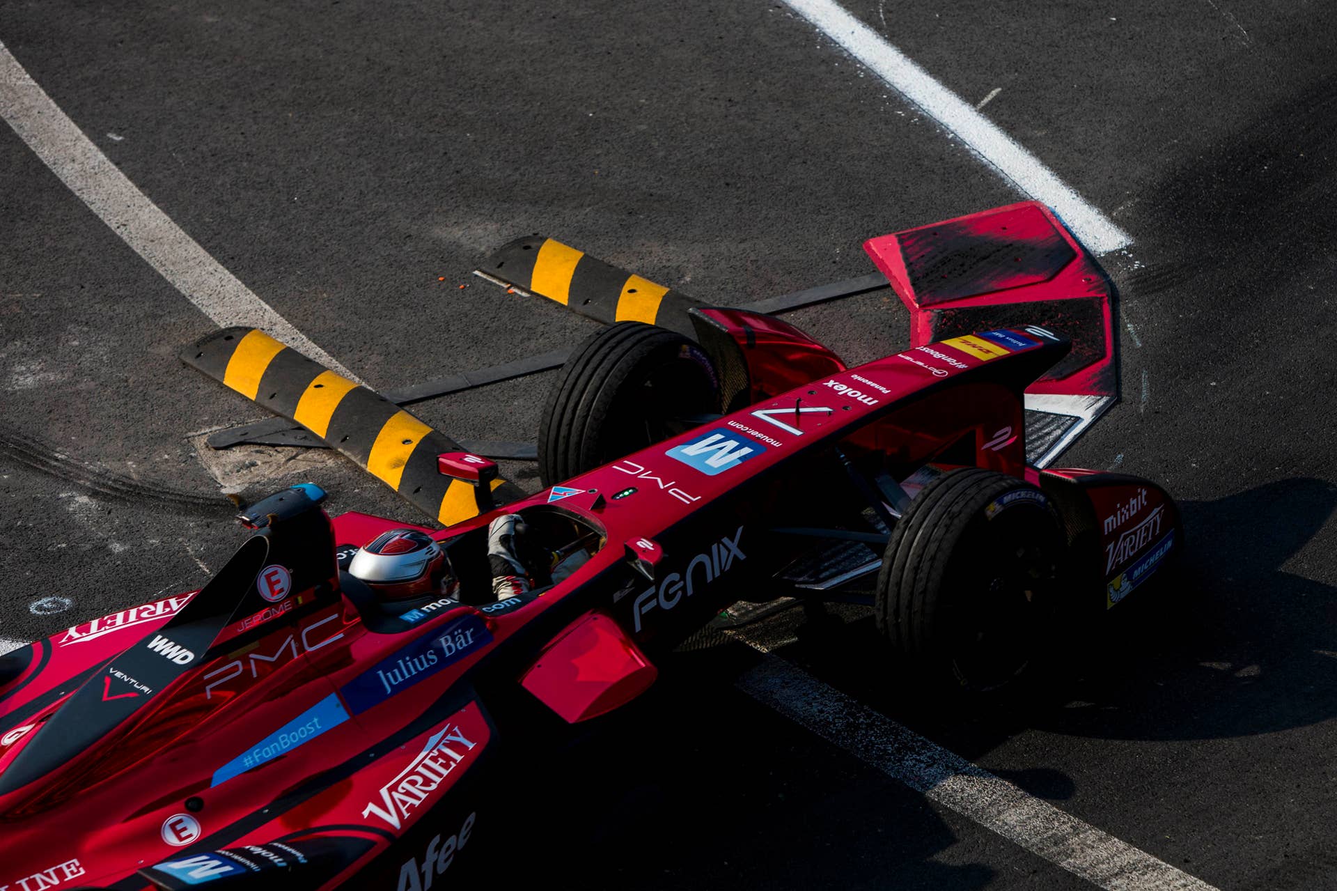 2016 Formula E Mexico City ePrix curb