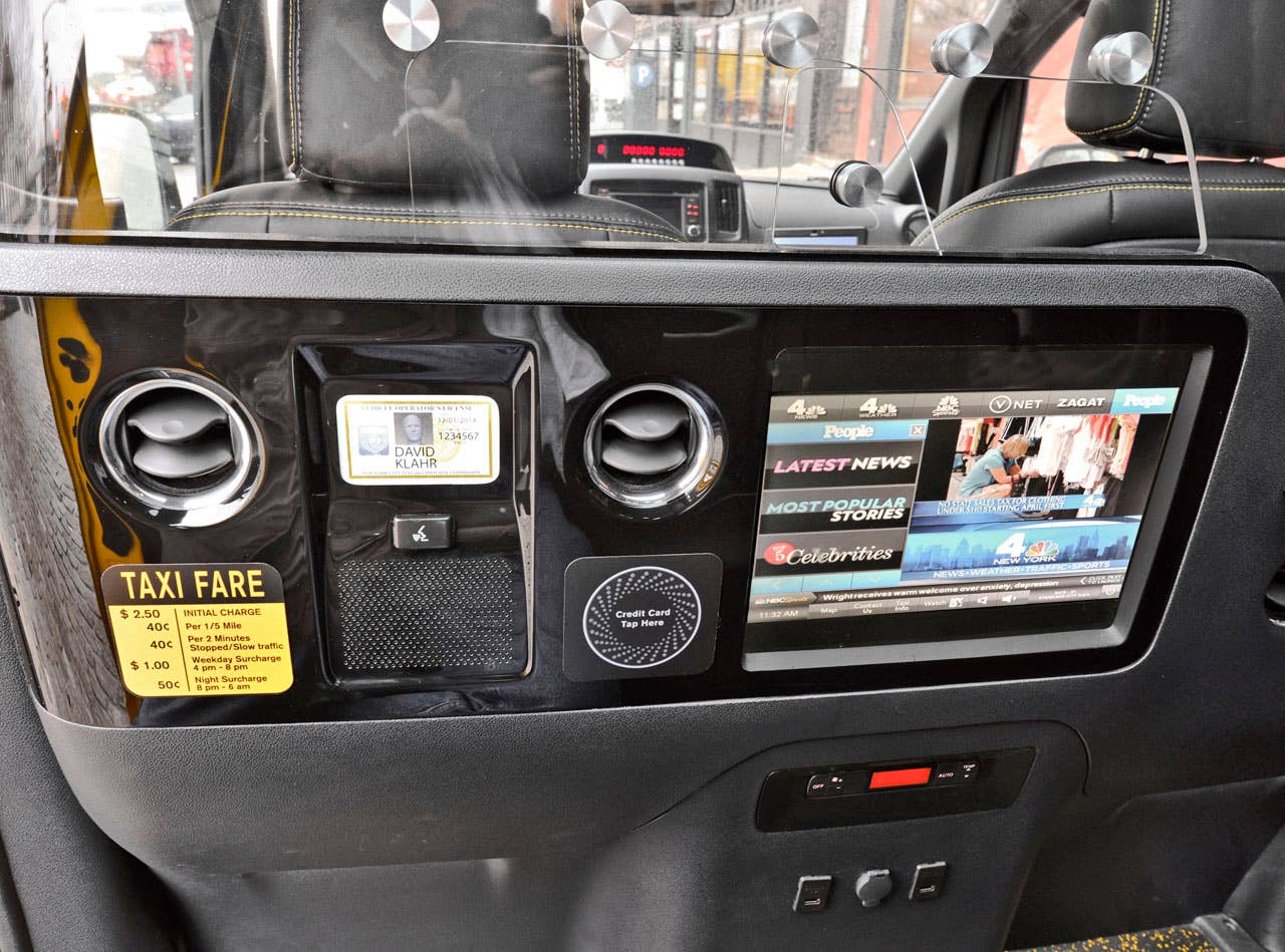 2014 Nissan NV200 Taxi  - Partition