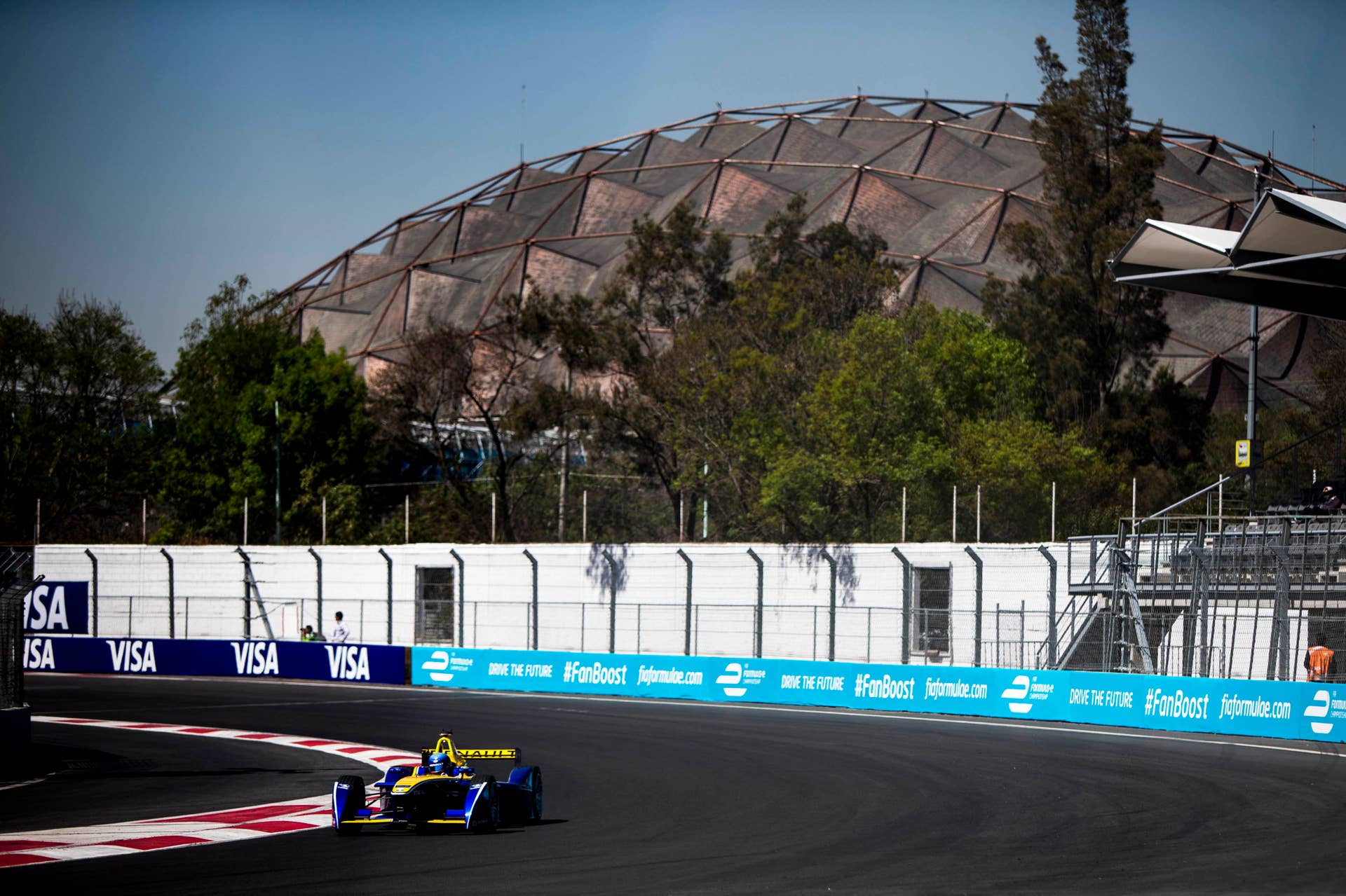 2016 Formula E Mexico City ePrix track