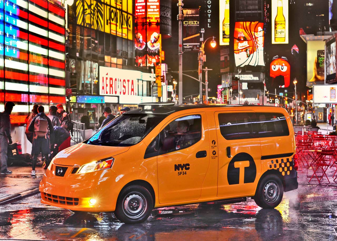 2014 Nissan NV200 Taxi - Times Square