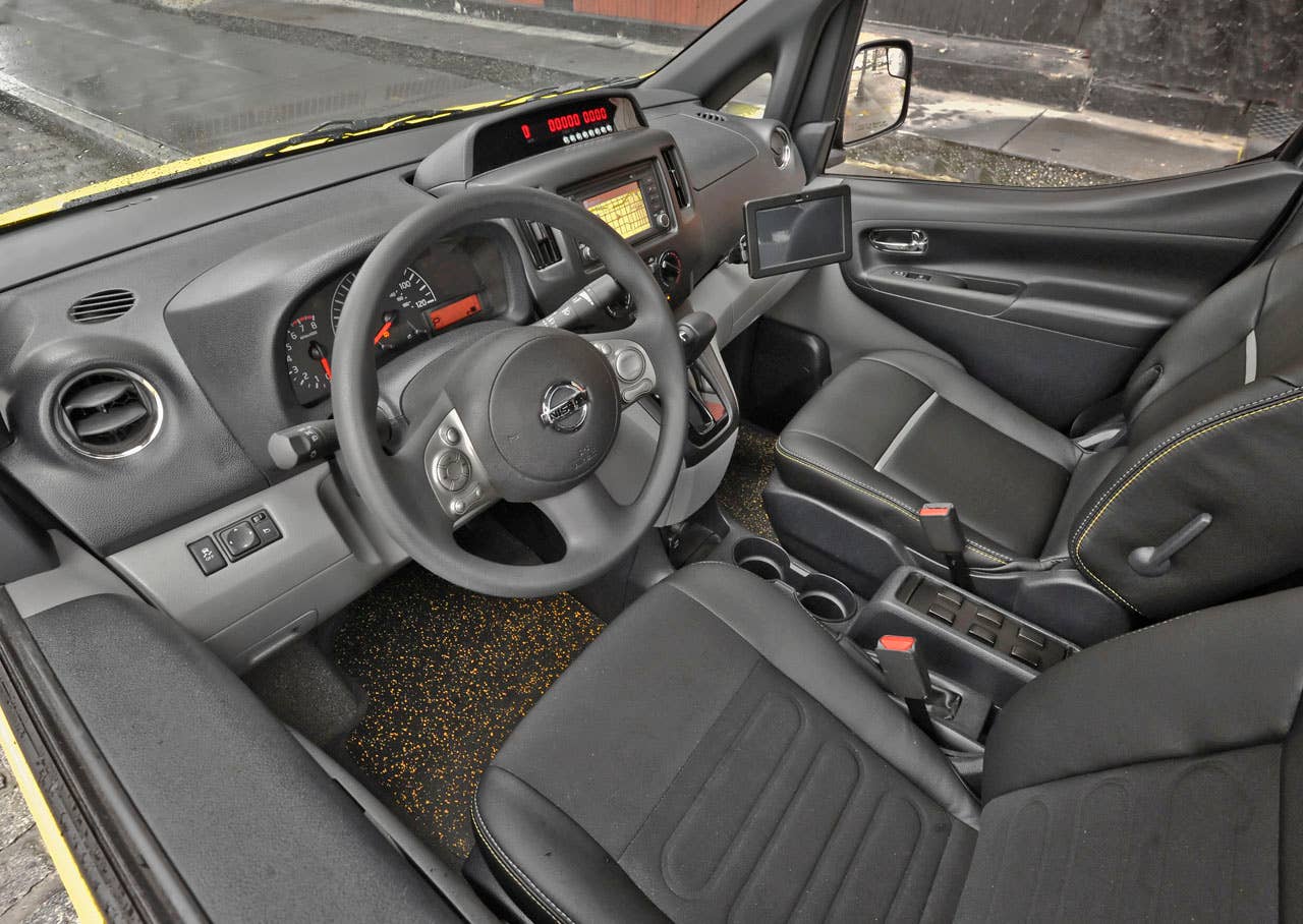 2014 Nissan NV200 Taxi  - Front Interior