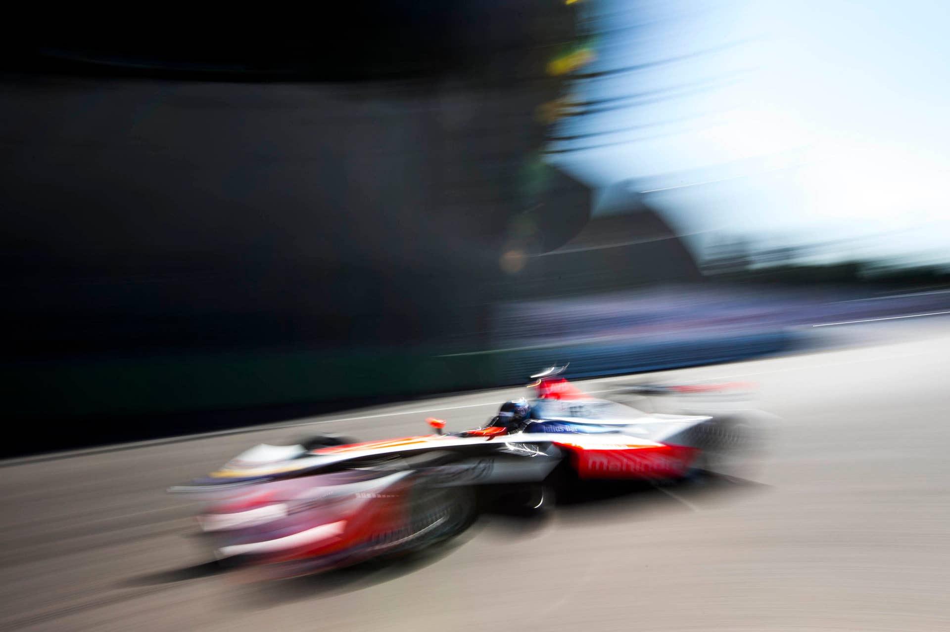 2016 Formula E Mexico City ePrix action