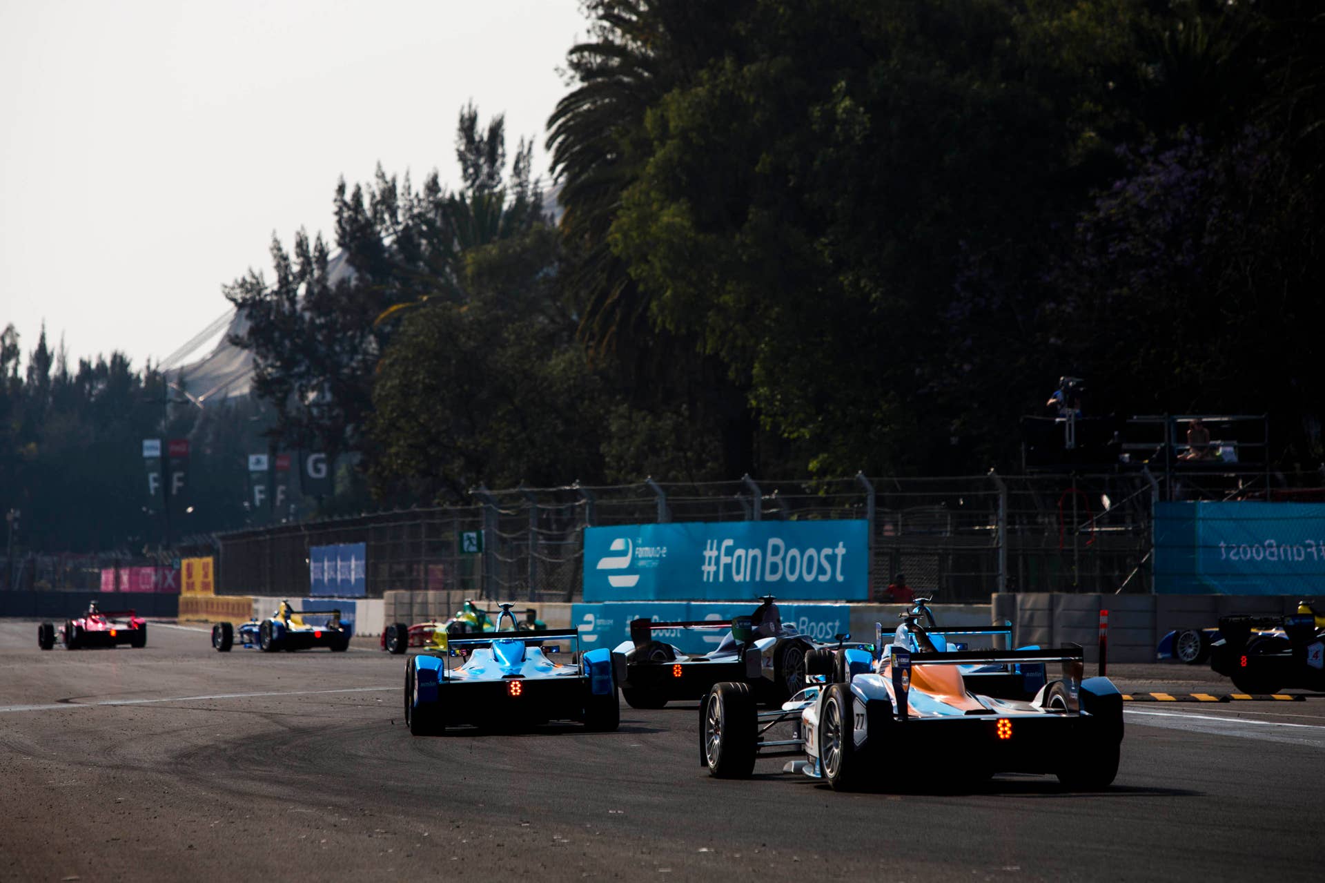 2016 Formula E Mexico City ePrix racing