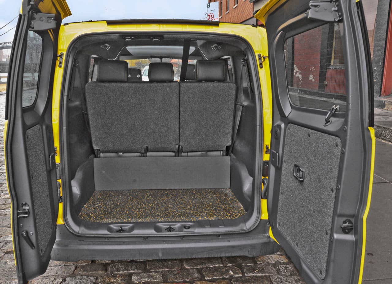 2014 Nissan NV200 Taxi  - Cargo Area