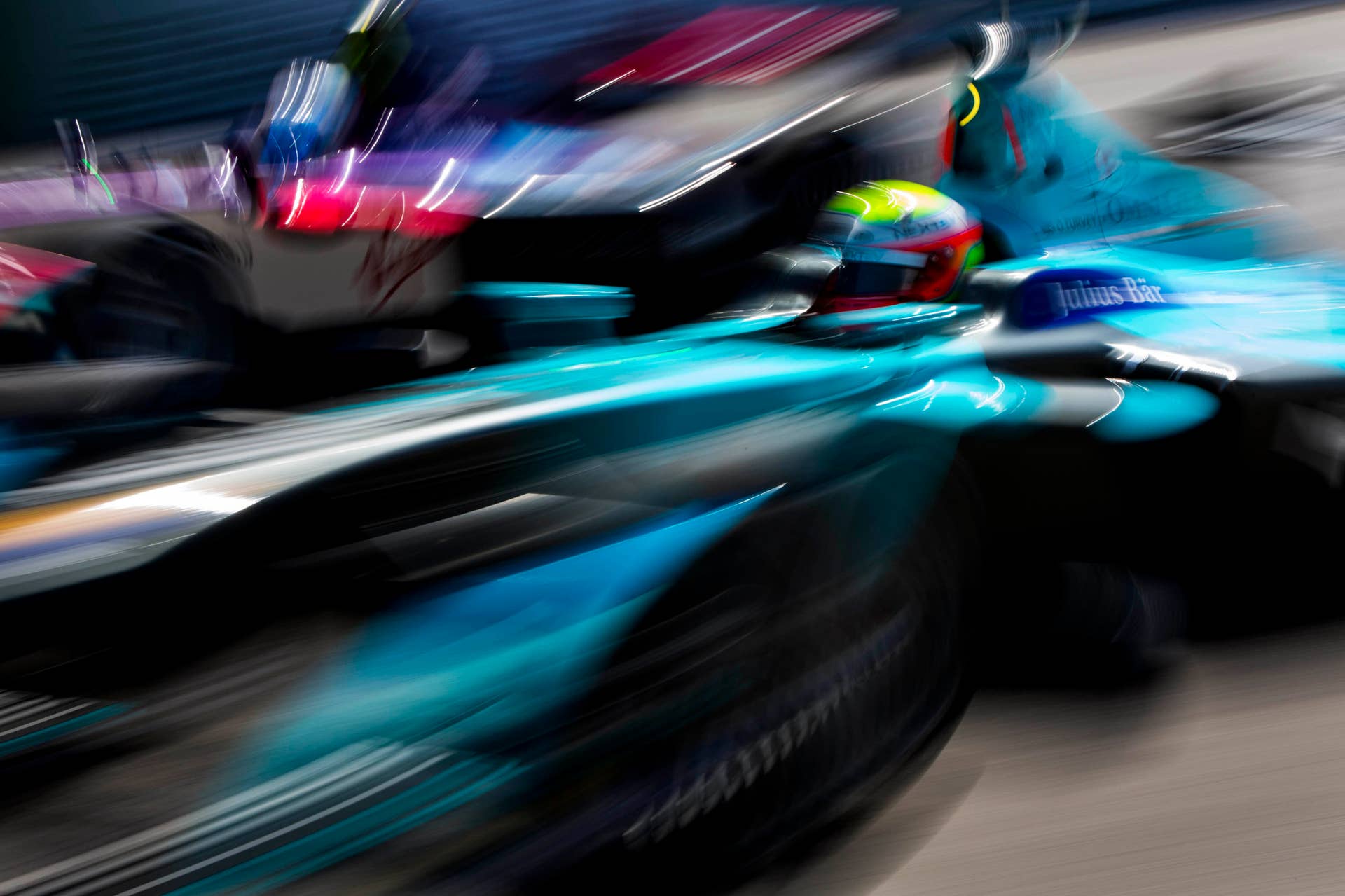 2016 Formula E Mexico City ePrix action shot