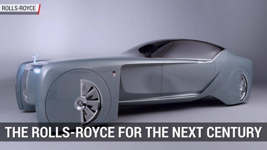 Rolls-Royce 103EX Concept | Autoblog Minute