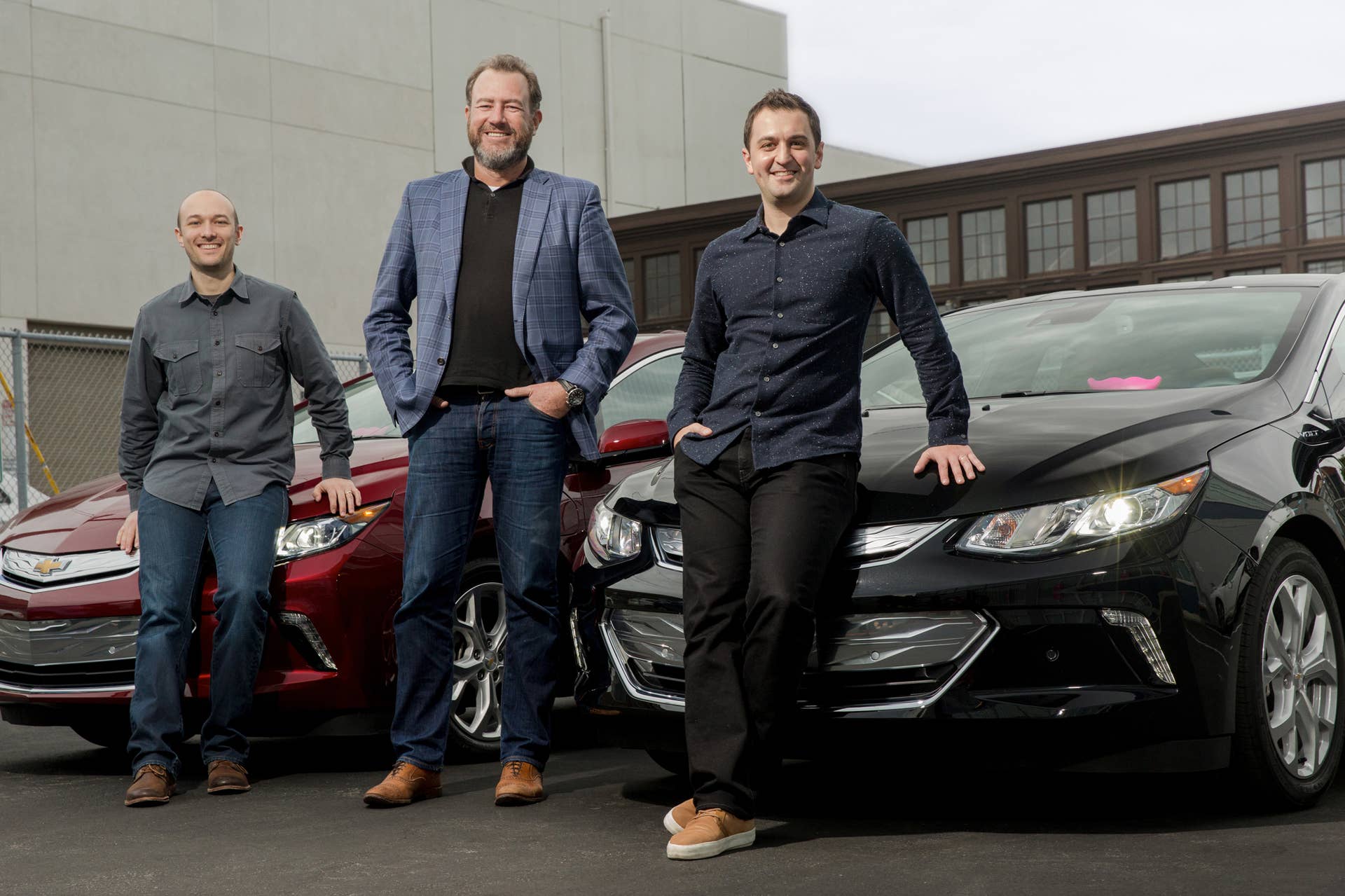 Dan Ammann with John Zimmer and Logan Green