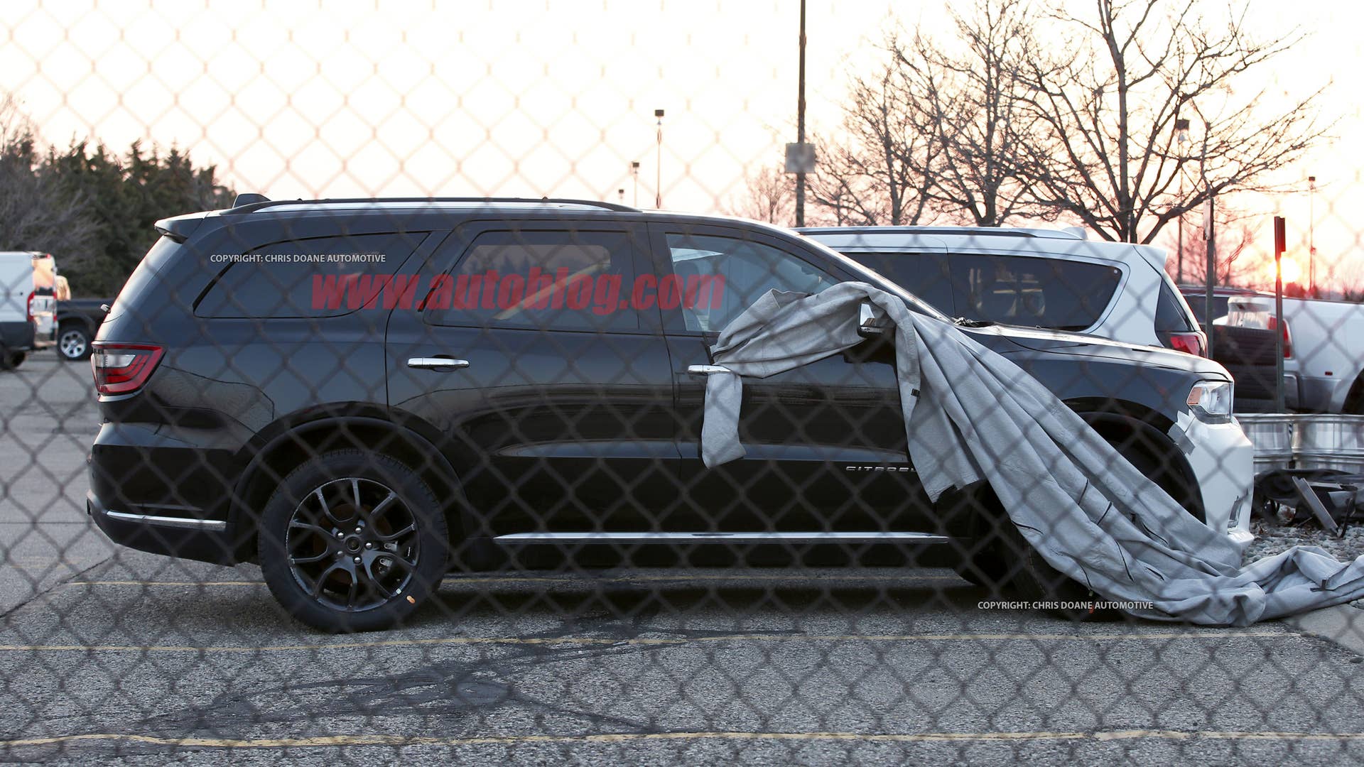 2018 Dodge Durango SRT Spy Shots Side Exterior