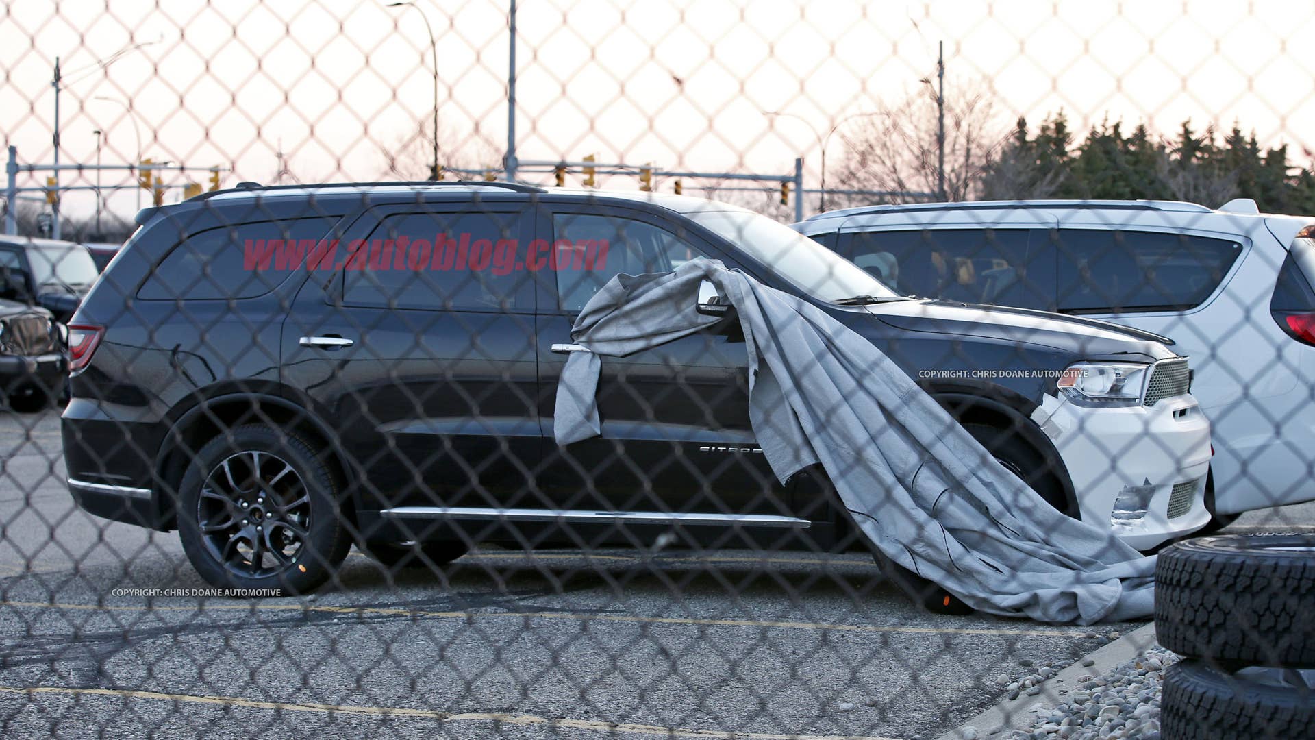 2018 Dodge Durango SRT Spy Shots Side Exterior