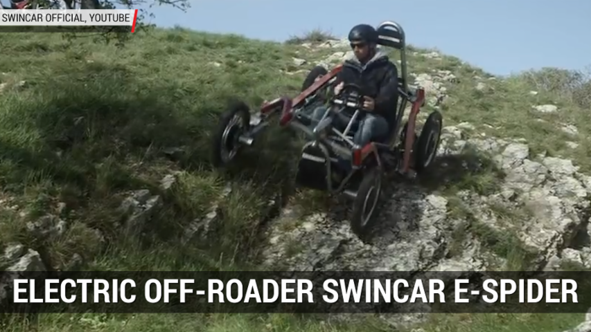 Two-Seat Swincar E-Spider Coming Soon | Autoblog Minute