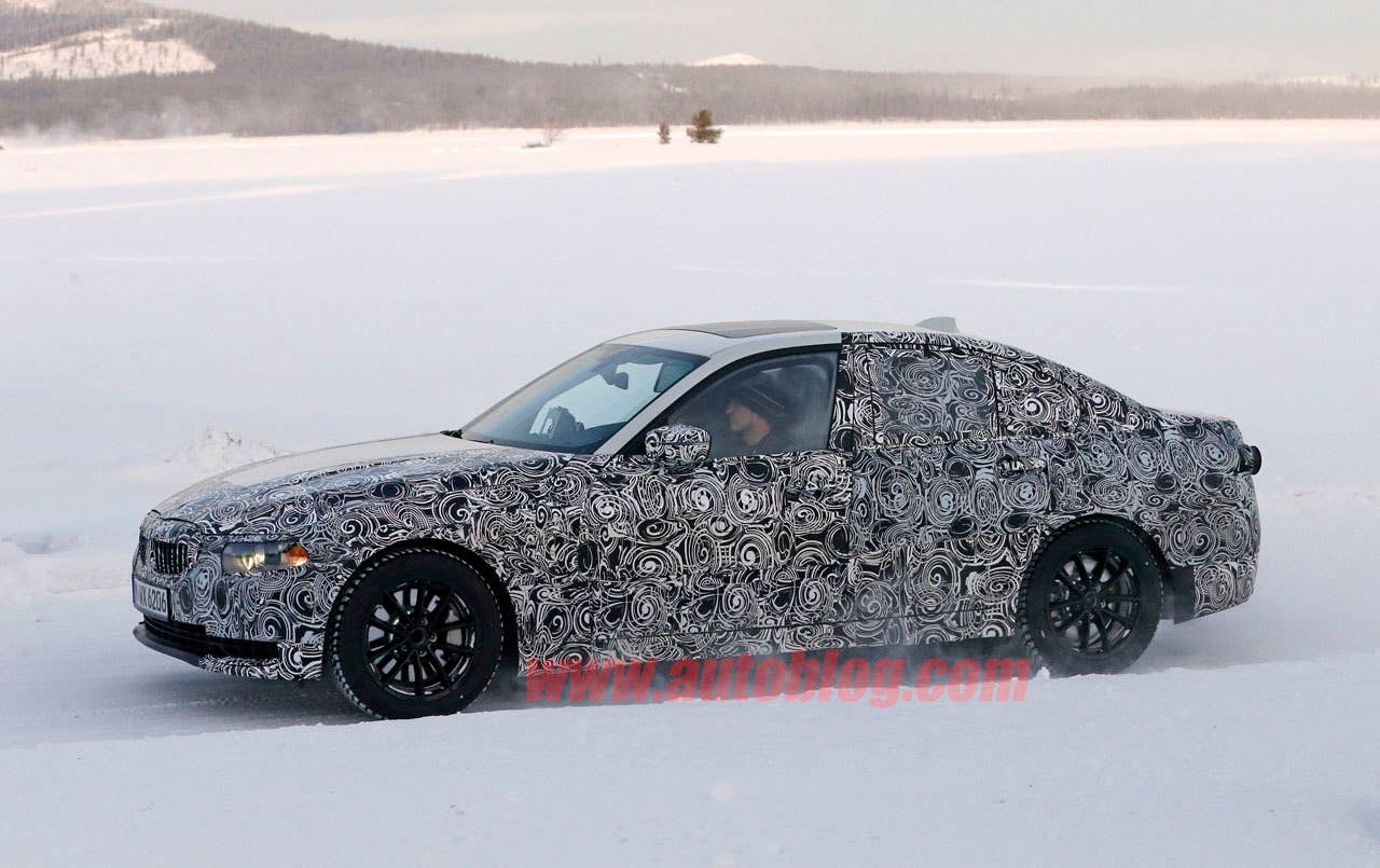 bmw 3 series camouflage profile