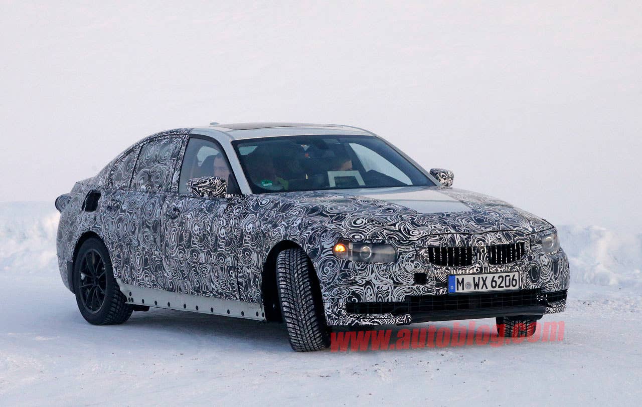 bmw 3 series camouflage headlights