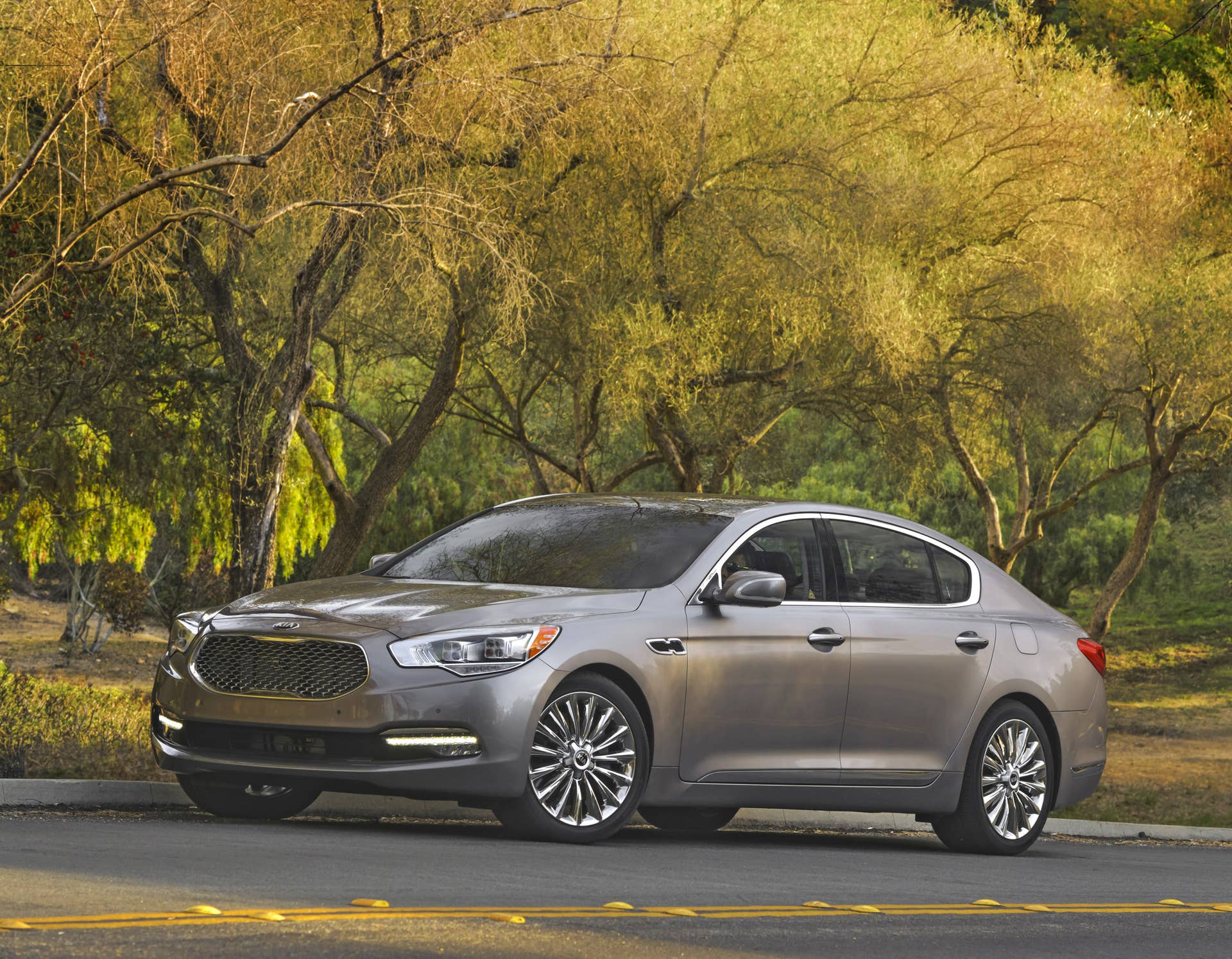2016 Kia K900 front 3/4 static country