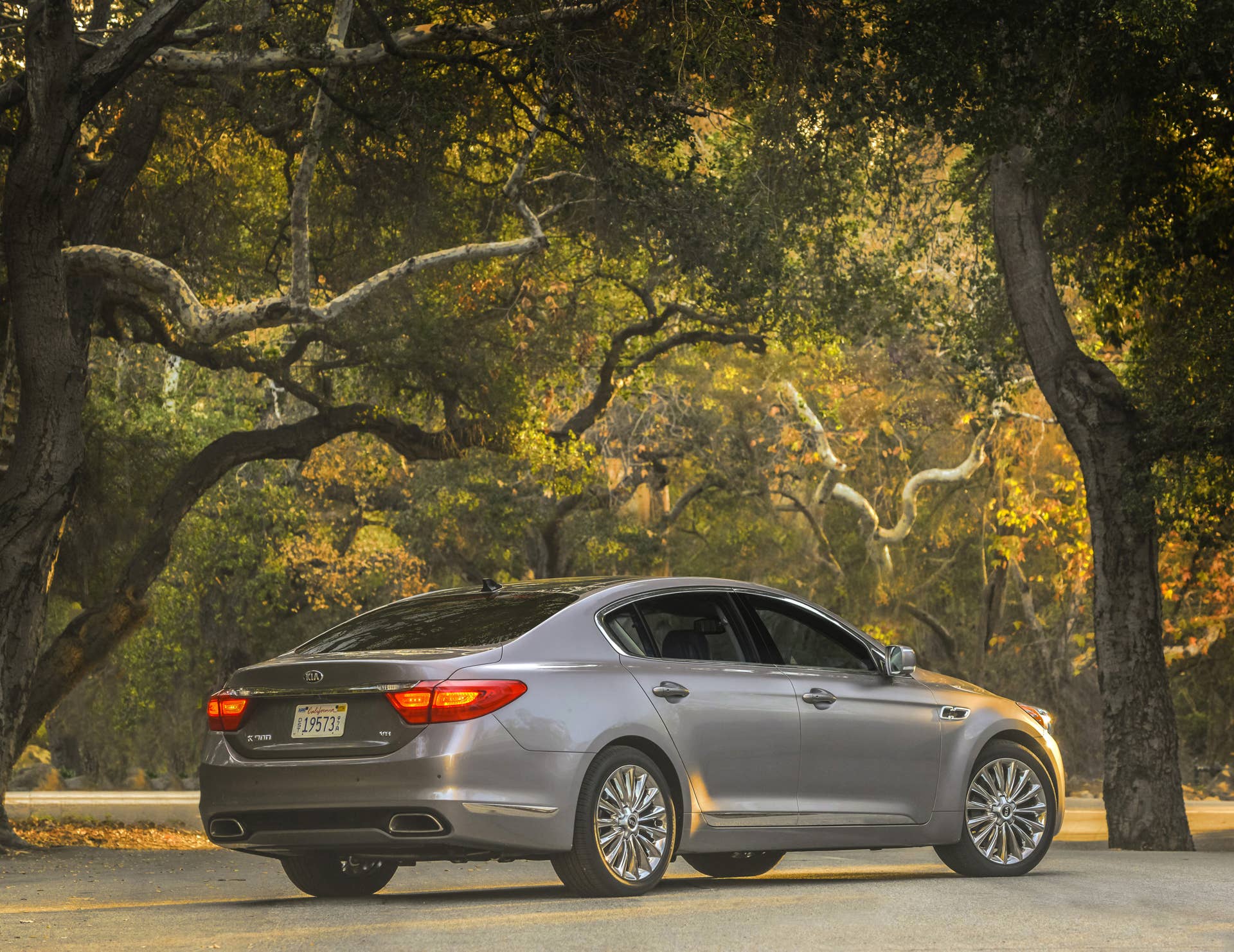 2016 Kia K900 rear 3/4 static country