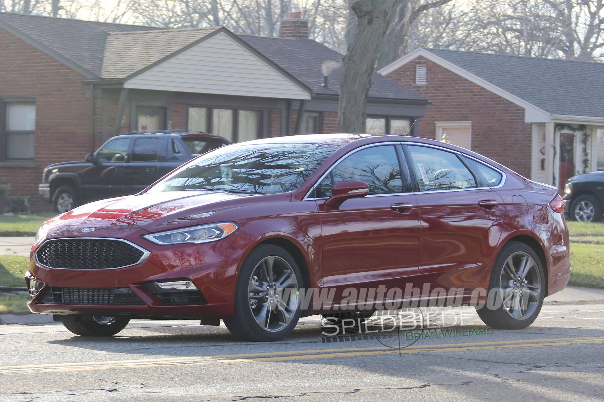 2017 Ford Fusion spy shots