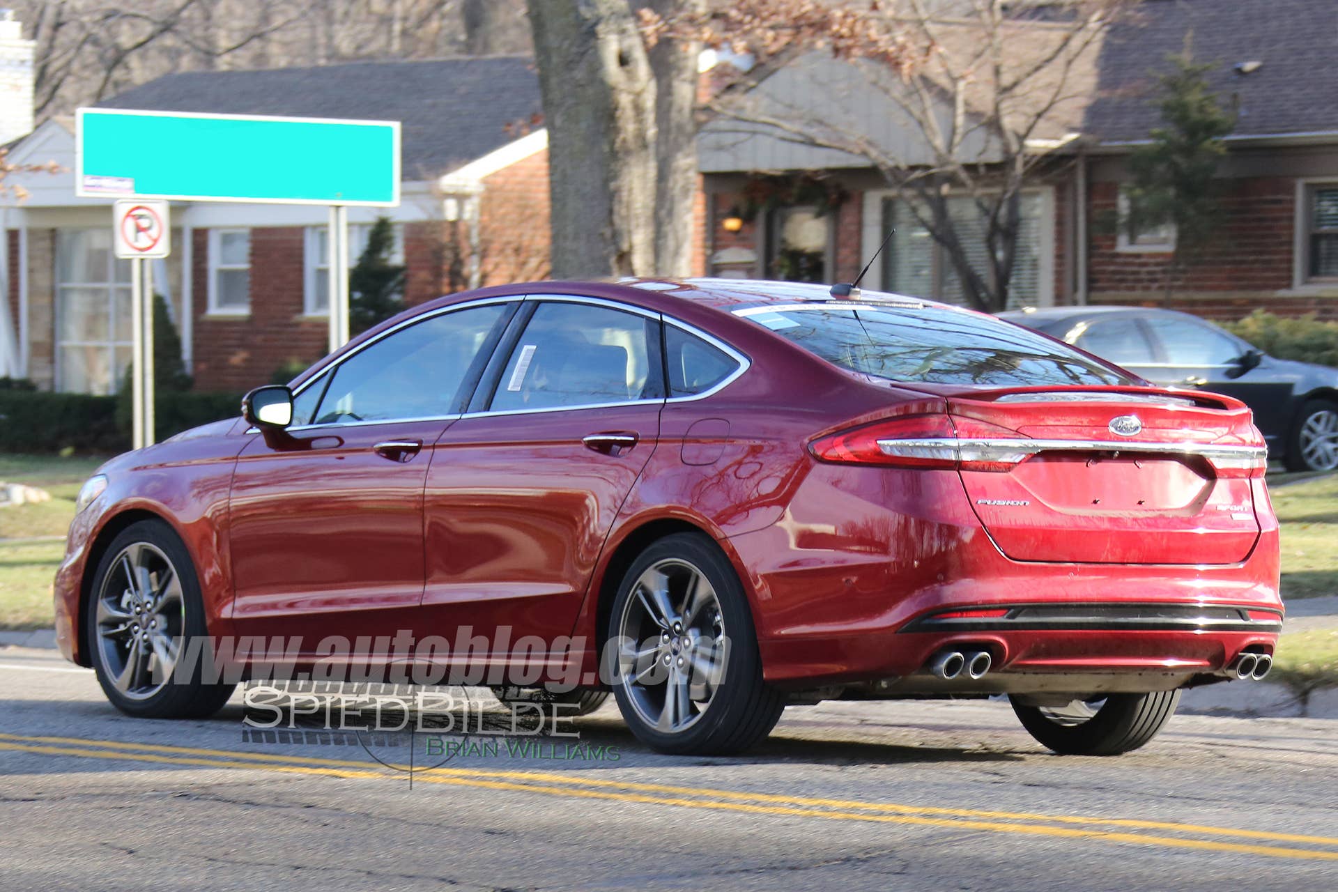 2017 Ford Fusion spy shots