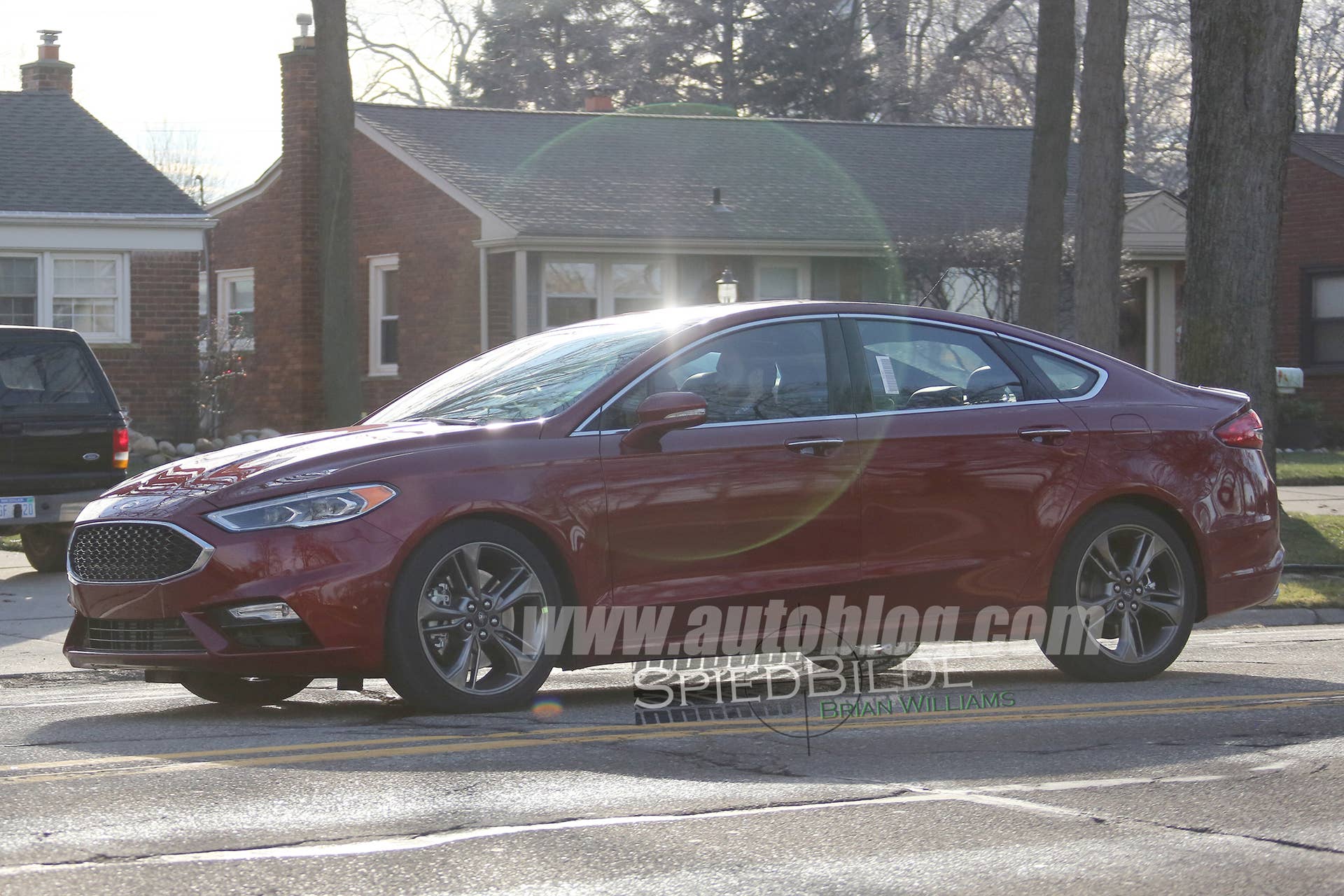 2017 Ford Fusion spy shots