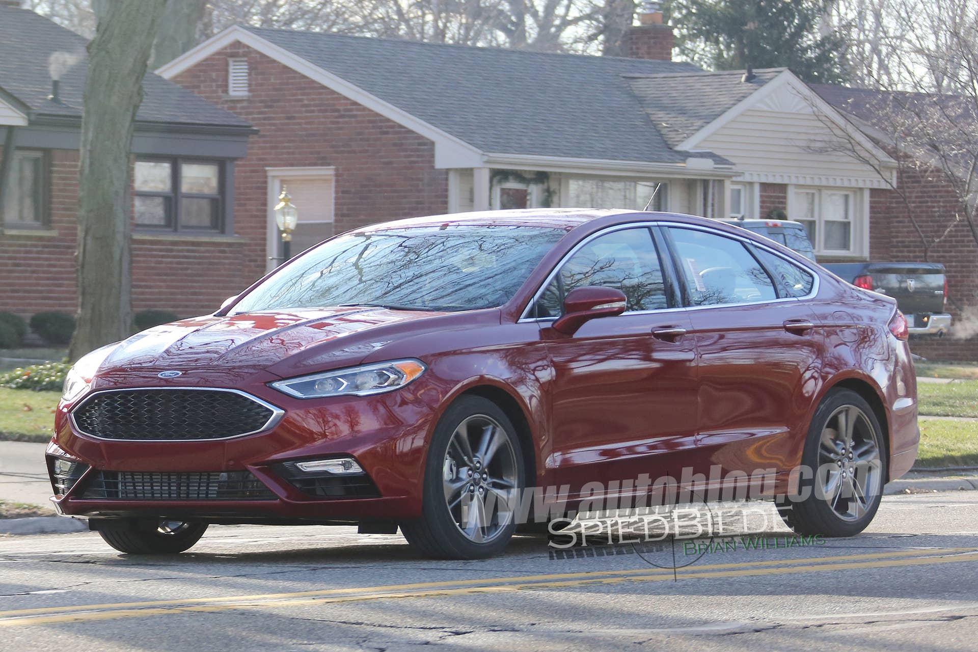 2017 Ford Fusion spy shots