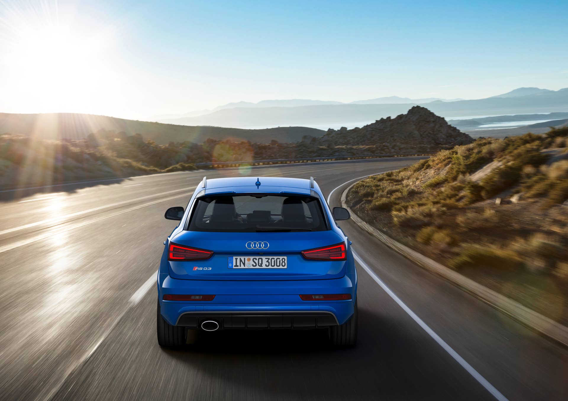 2016 Audi RS Q3 Performance moving rear