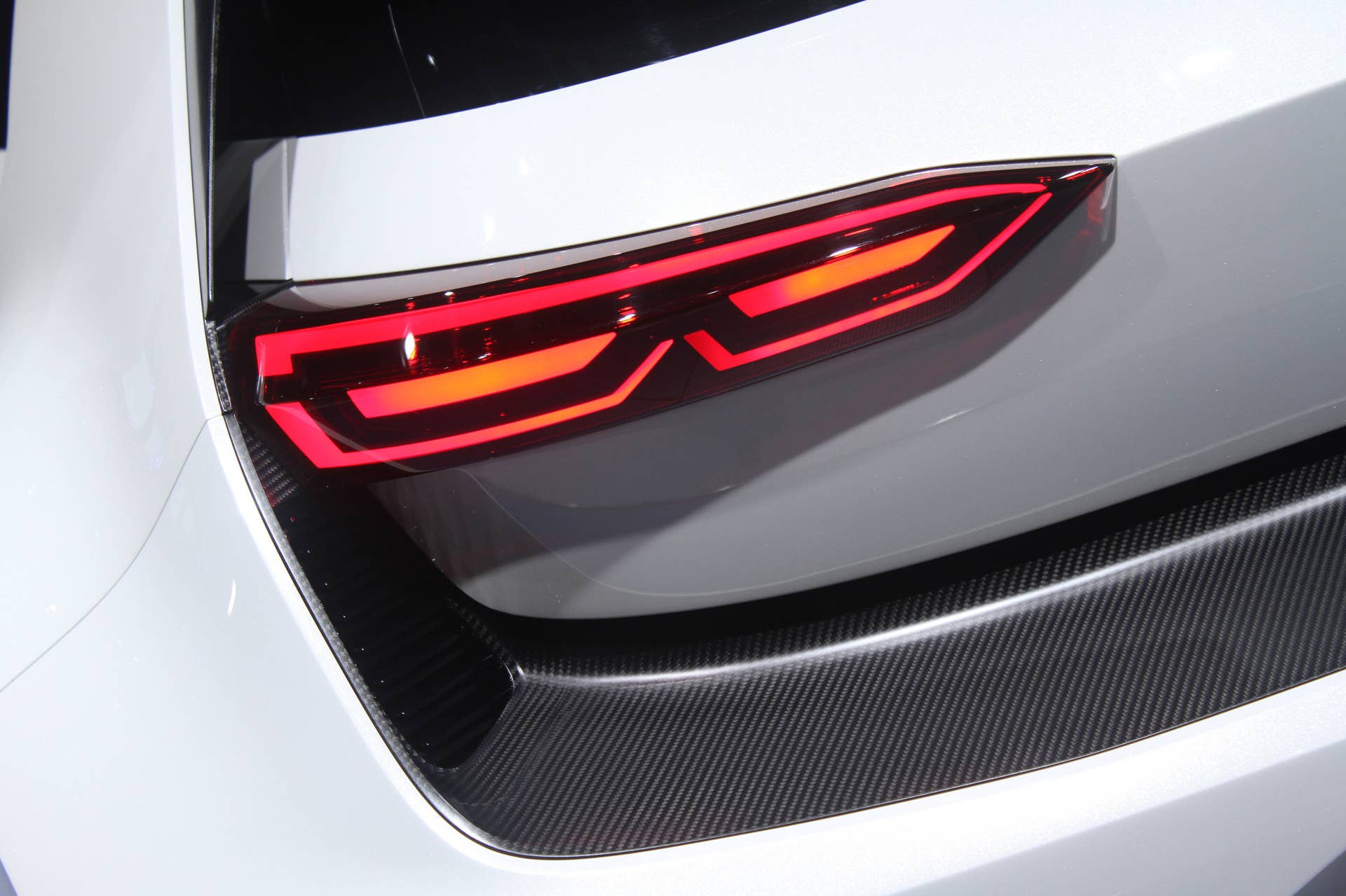 The Volkswagen Golf GTE Sport concept showed off at the 2015 Frankfurt Motor Show, taillight.