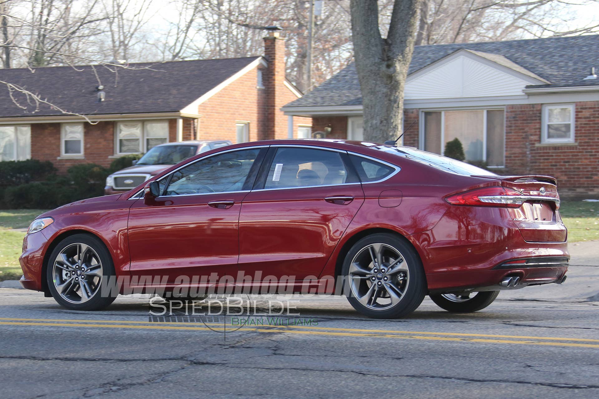2017 Ford Fusion spy shots