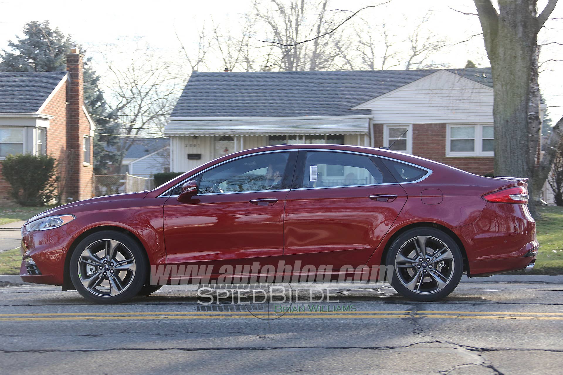 2017 Ford Fusion spy shots