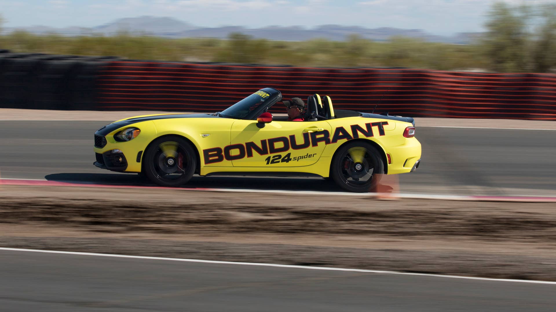 Bob Bondurant Fiat 124 Spider Abarth Side Exterior