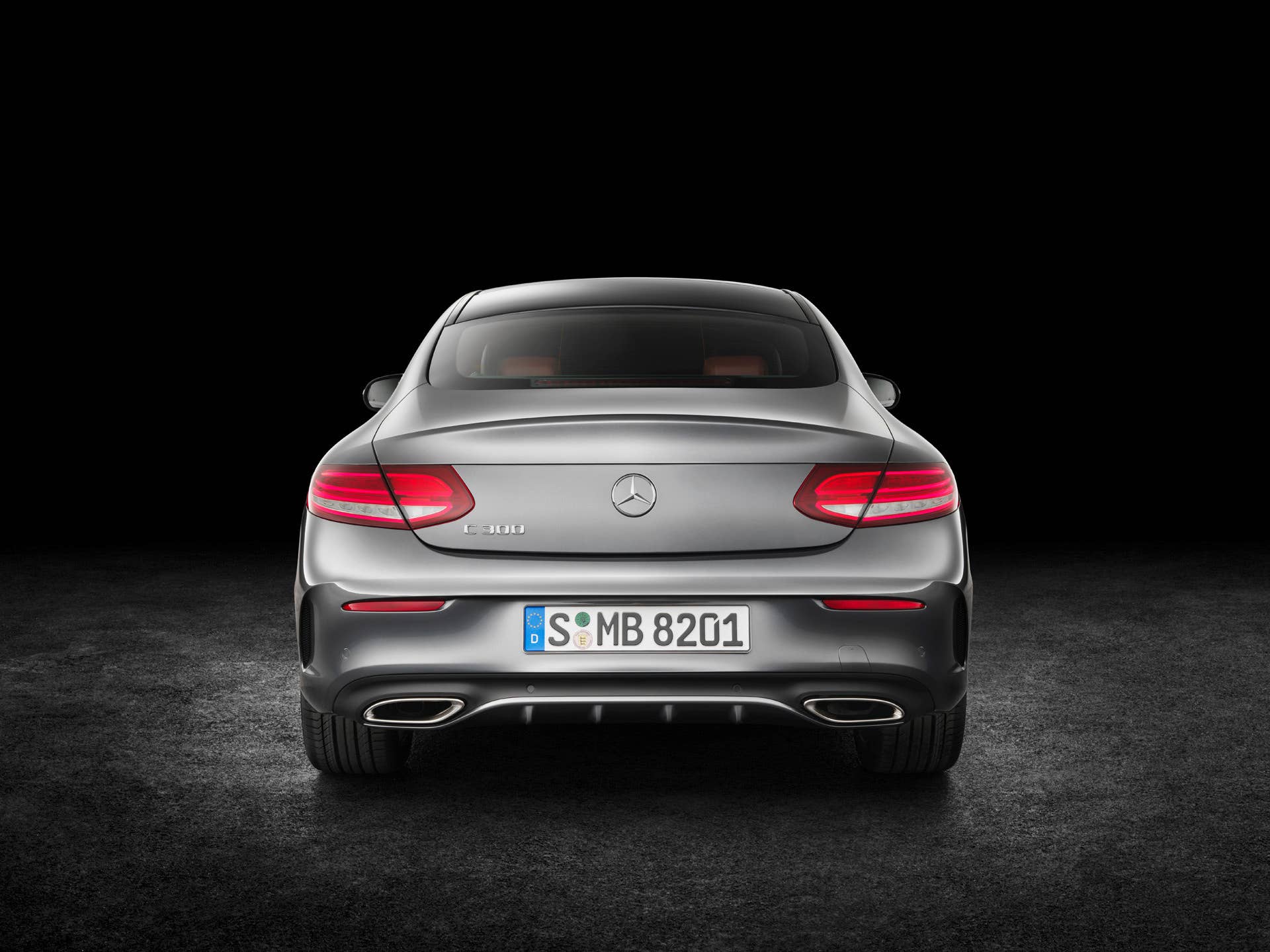 rear tailights c-class mercedes c300 coupe