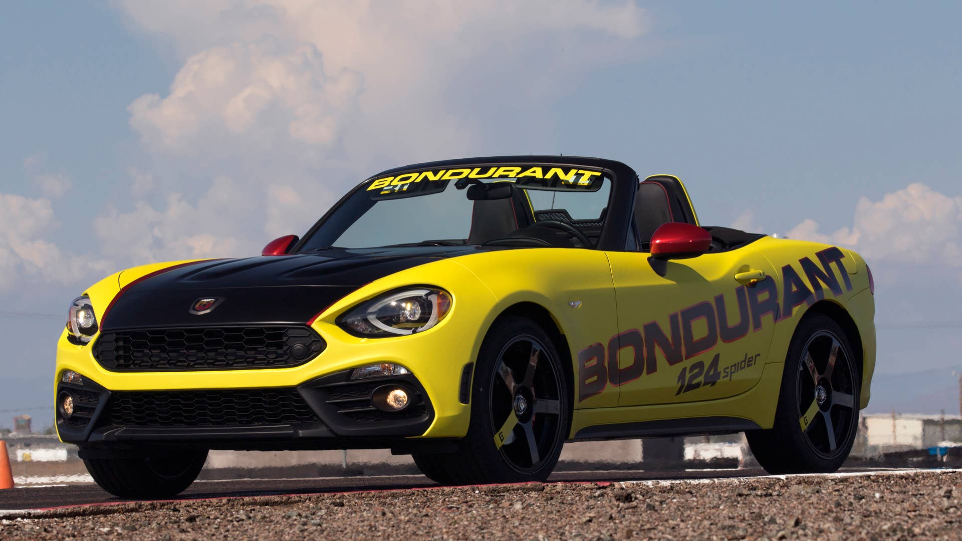 FIAT brandâs Abarth models, including the all-new 124 Spider Abarth, join the lineup at the legendary Bob Bondurant School of High Performance Driving.