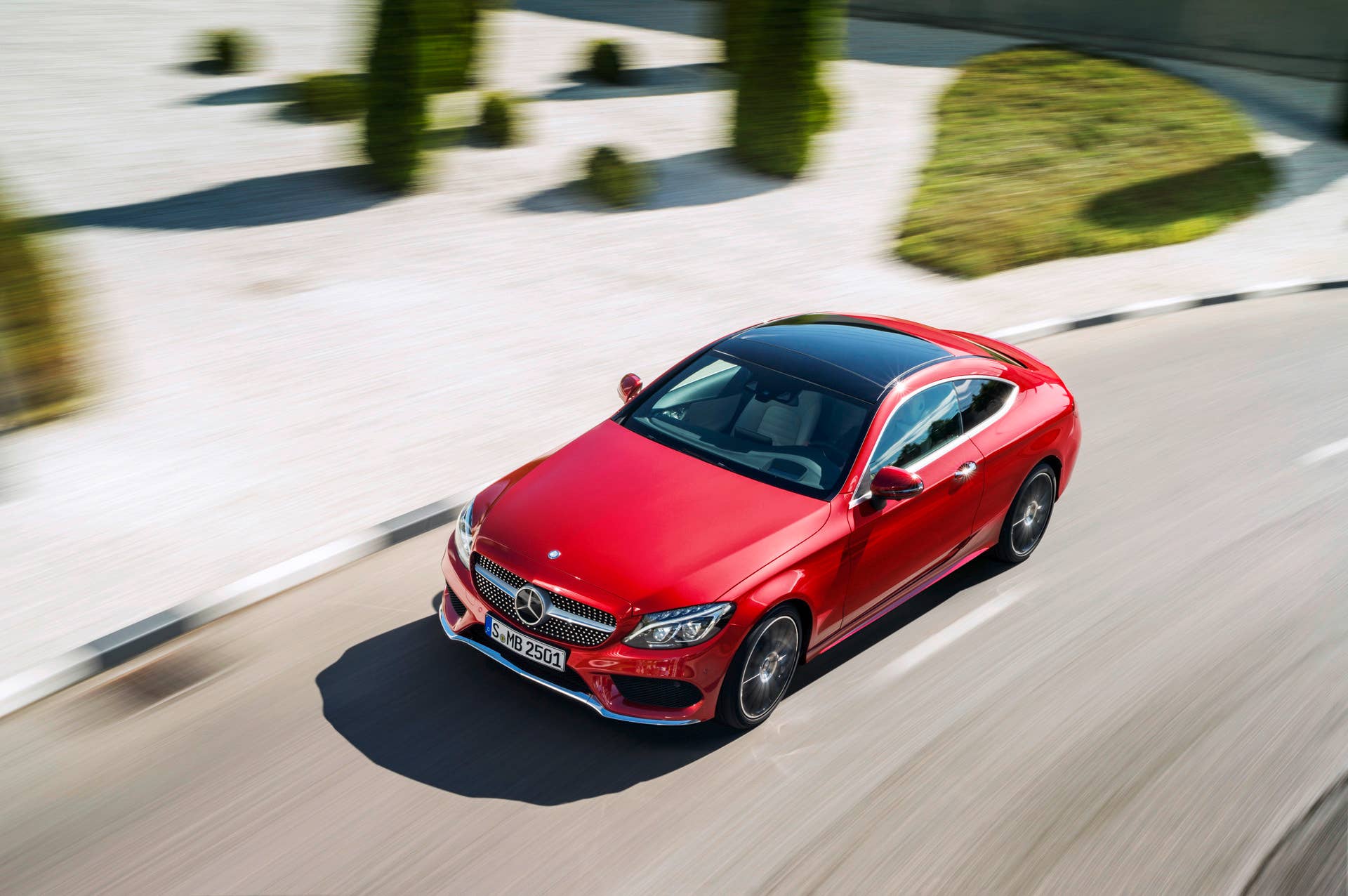 2017 mercedes coupe c-cass sunroof c300